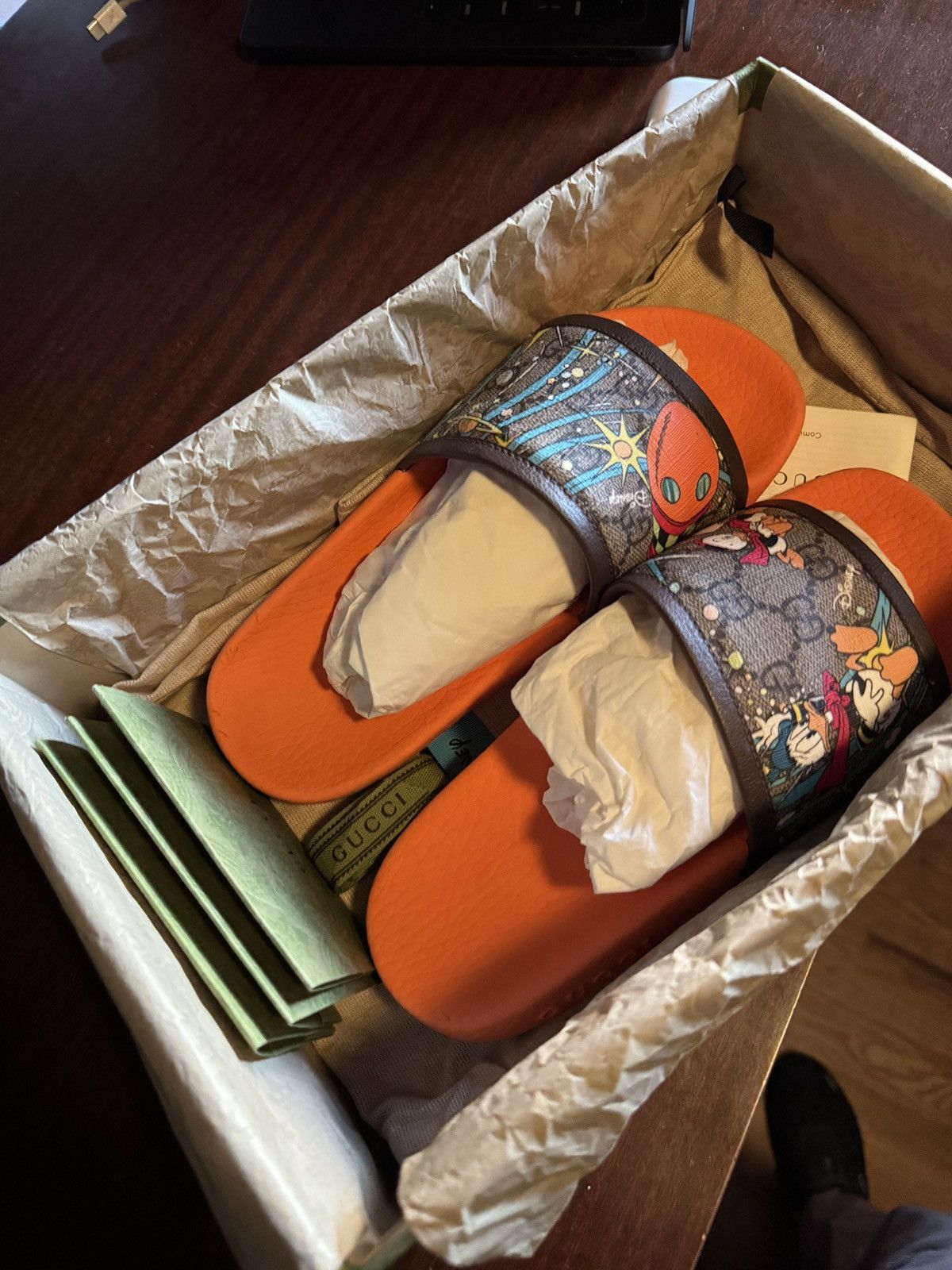 Disney × Gucci GUCCI X DISNEY DONALD DUCK Size US 5.5 / IT 35.5 - 7 Thumbnail