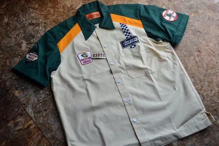 Samurai Jeans Samurai Jeans Automobile Club Print Short Sleeve Shirt Size US M / EU 48-50 / 2 - 1 Thumbnail