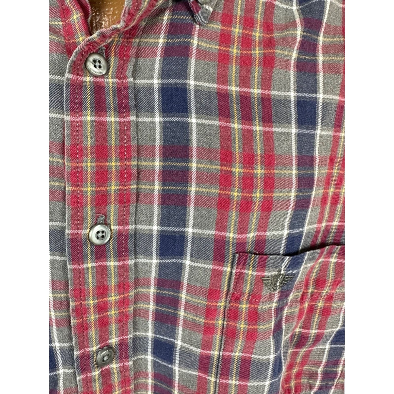 Dockers VINTAGE Dockers Button-Down Shirt Men's 2XL Tall Plaid Gray 90s Casual Outdoor Size US XXL / EU 58 / 5 - 7 Thumbnail