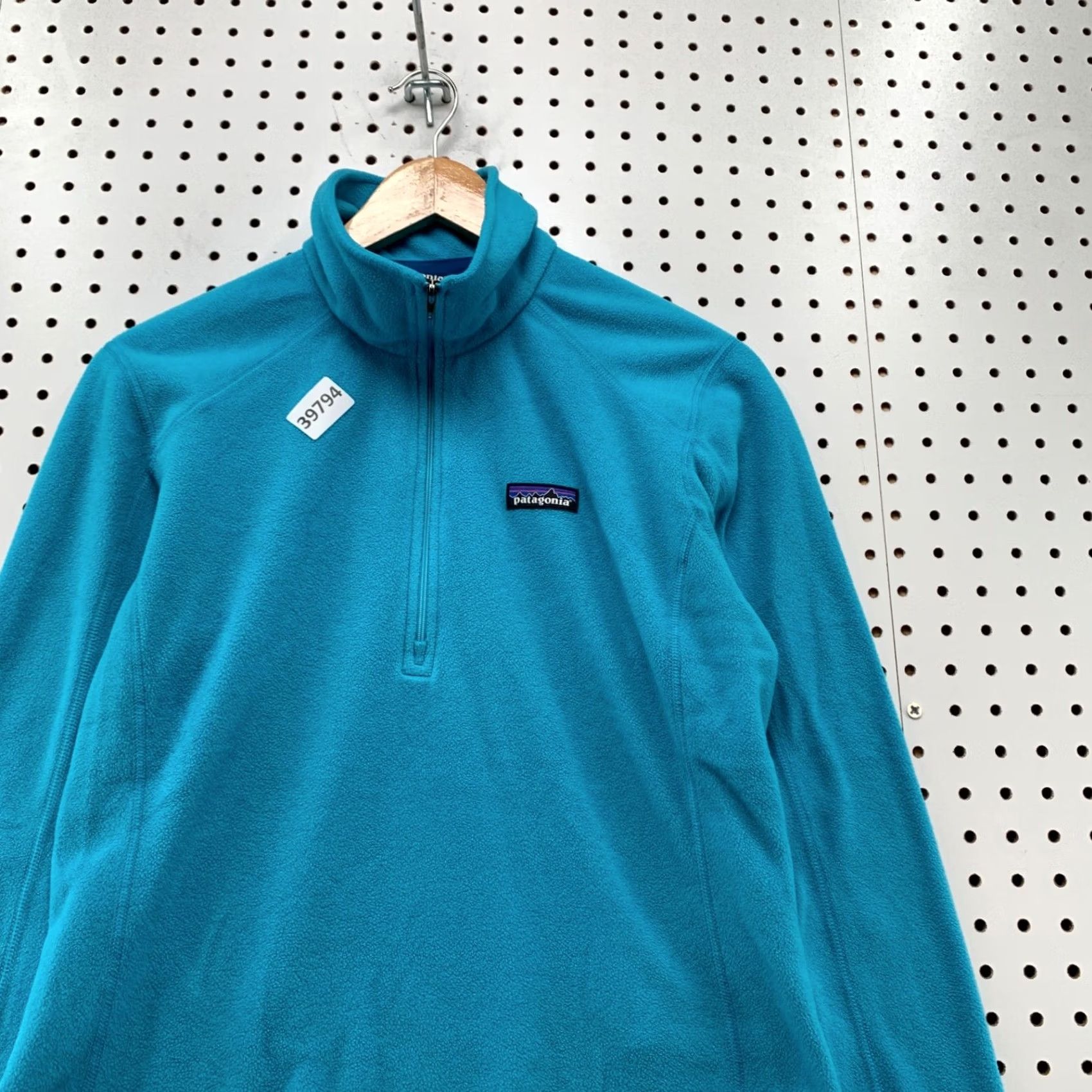 Patagonia Patagonia Fleece 1/2 Zip Pullover Womens Small Sky Blue Pullover 1/2 Zip Small Sky Blue Patagonia Sweater Women Size S / US 4 / IT 40 - 5 Thumbnail