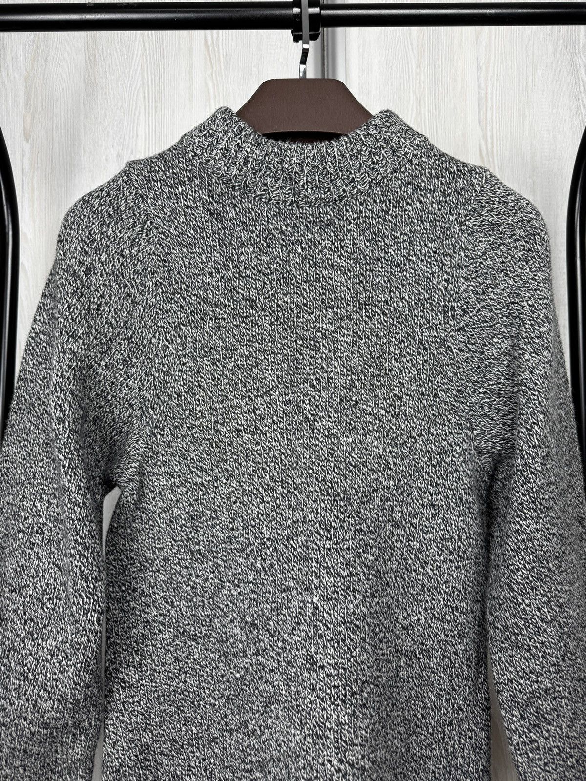 Toteme Toteme Pomy Grey Merino Wool knitted sweater jumper Size XXS / US 00 / IT 34 - 3 Thumbnail