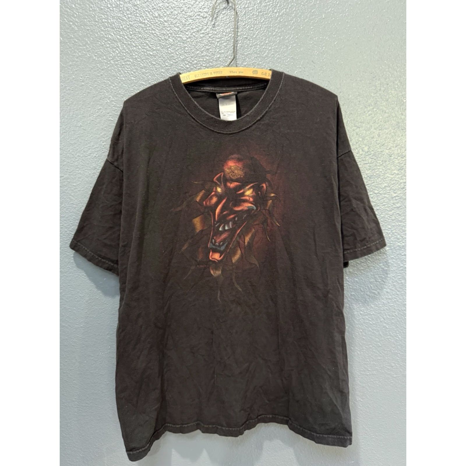 Harley Davidson Harley-Davidson Tee Shirt Black 2XL Biker Mens Shirt Size US XXL / EU 58 / 5 - 3 Thumbnail