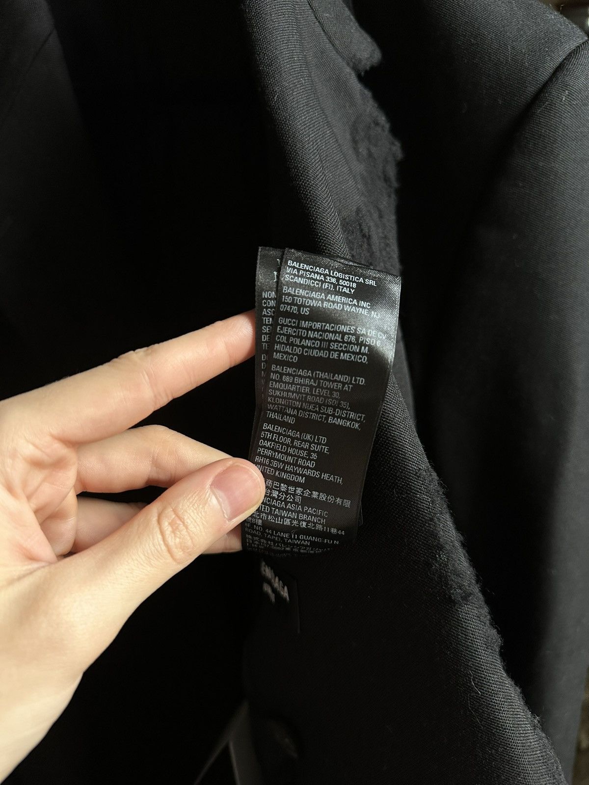 Balenciaga Balenciaga Unifit blazer 2022/2023 Size 48R - 8 Thumbnail
