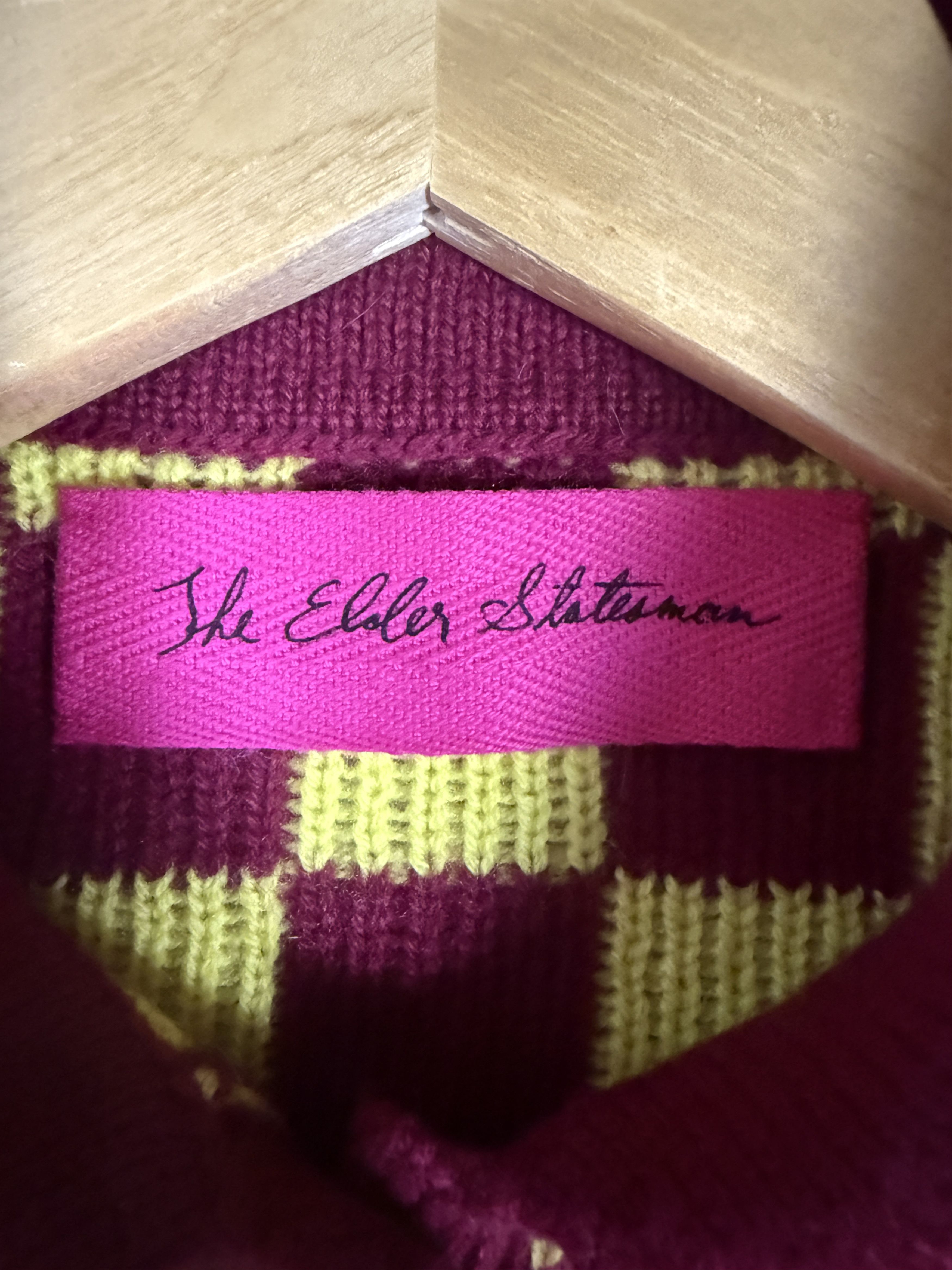 The Elder Statesman $1730 The Elder Statesman Checkered Button Dress Size XS / US 0-2 / IT 36-38 - 8 Thumbnail