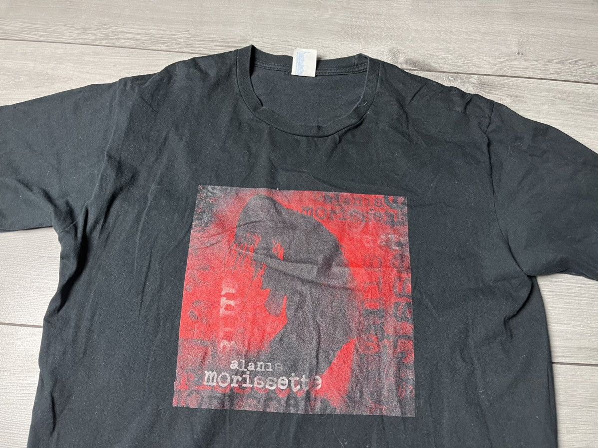 Band Tees Alanis Morissette long sleeve rock size XLarge 90s Size US XL / EU 56 / 4 - 3 Thumbnail