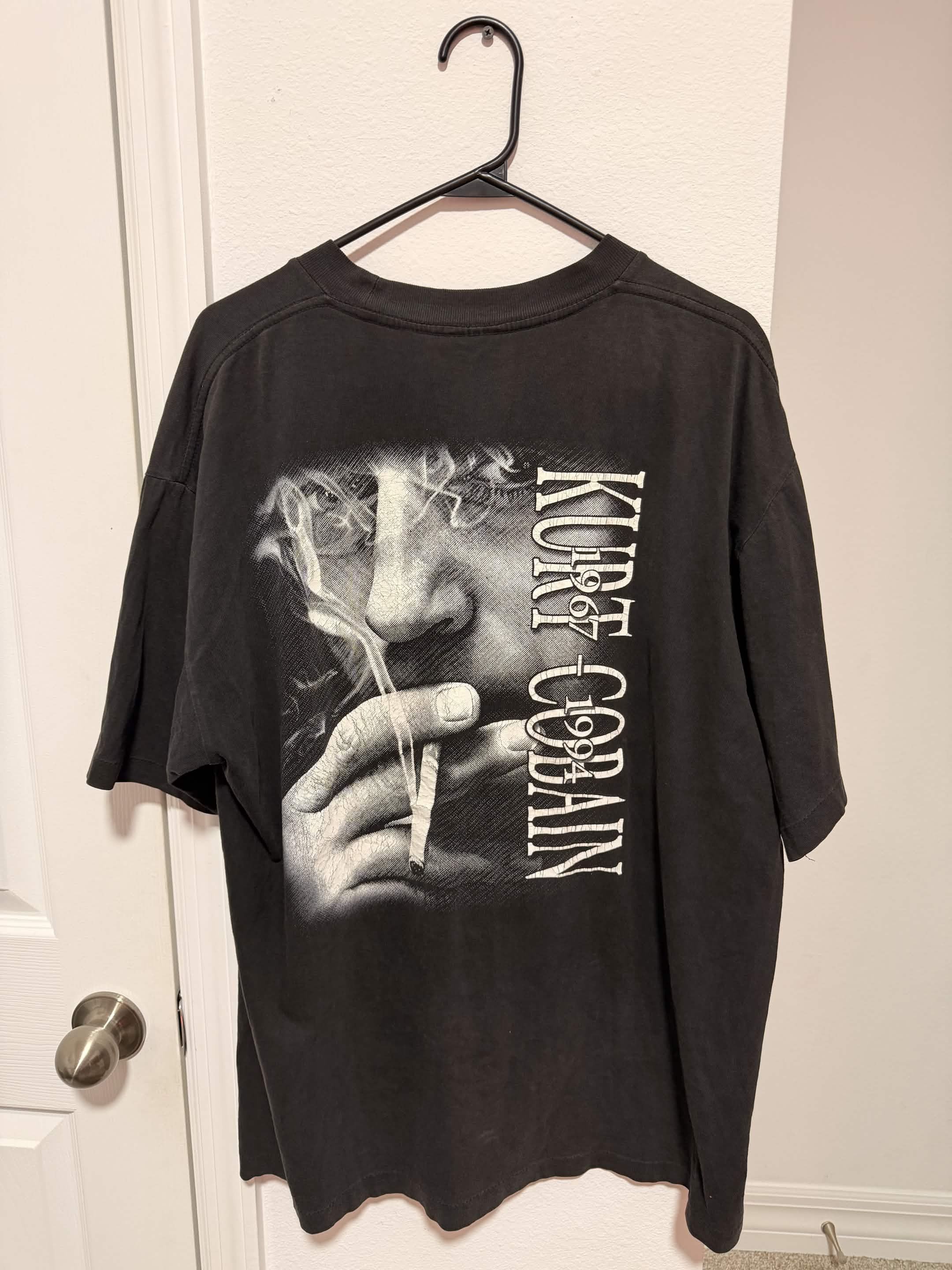 Other Kurt Cobain Memorial Single Stitch T-Shirt Size US XL / EU 56 / 4 - 4 Thumbnail