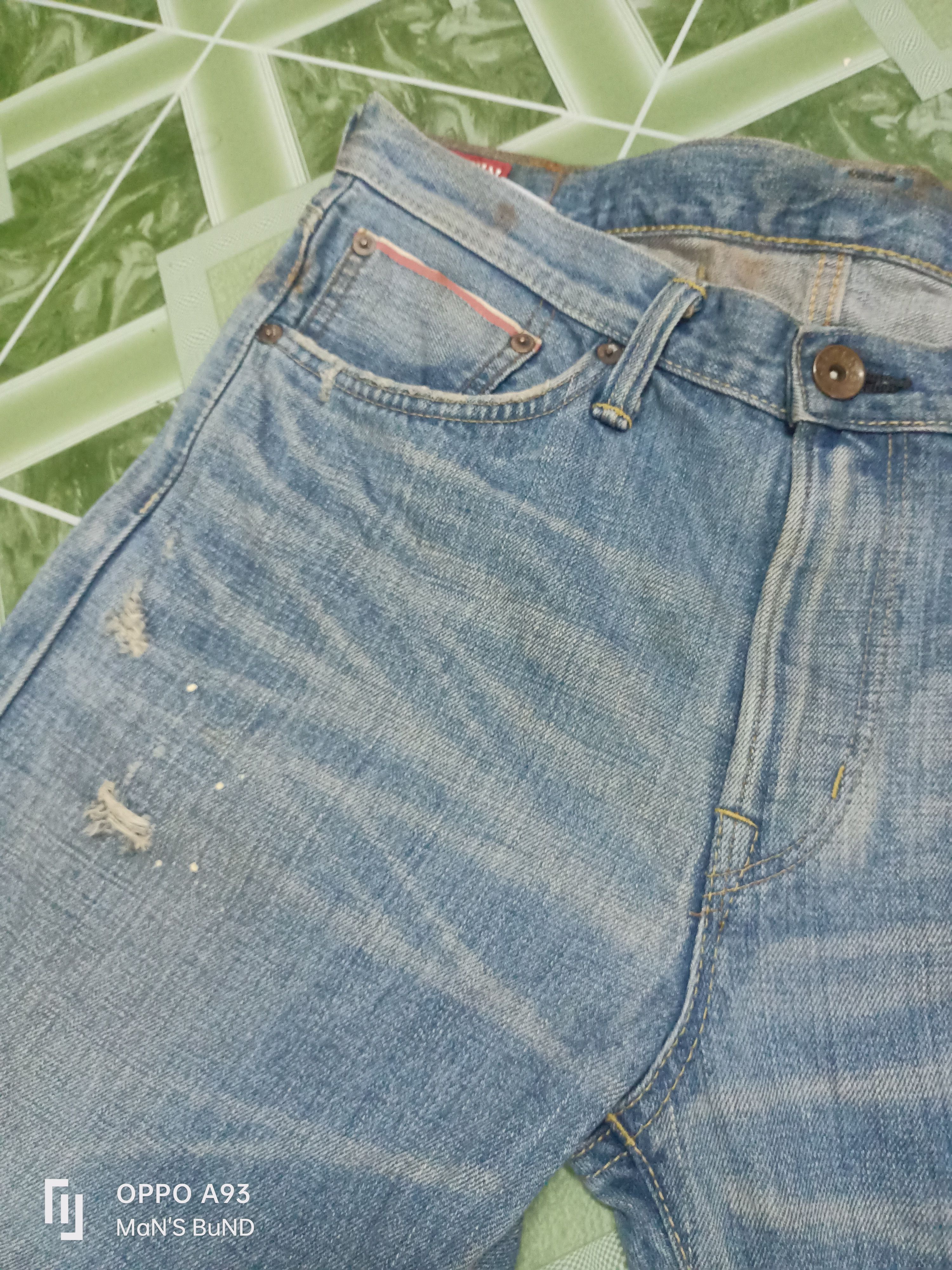 Edwin × Vintage Distressed EDWIN 505 zx Selvedge Size US 32 / EU 48 - 6 Thumbnail