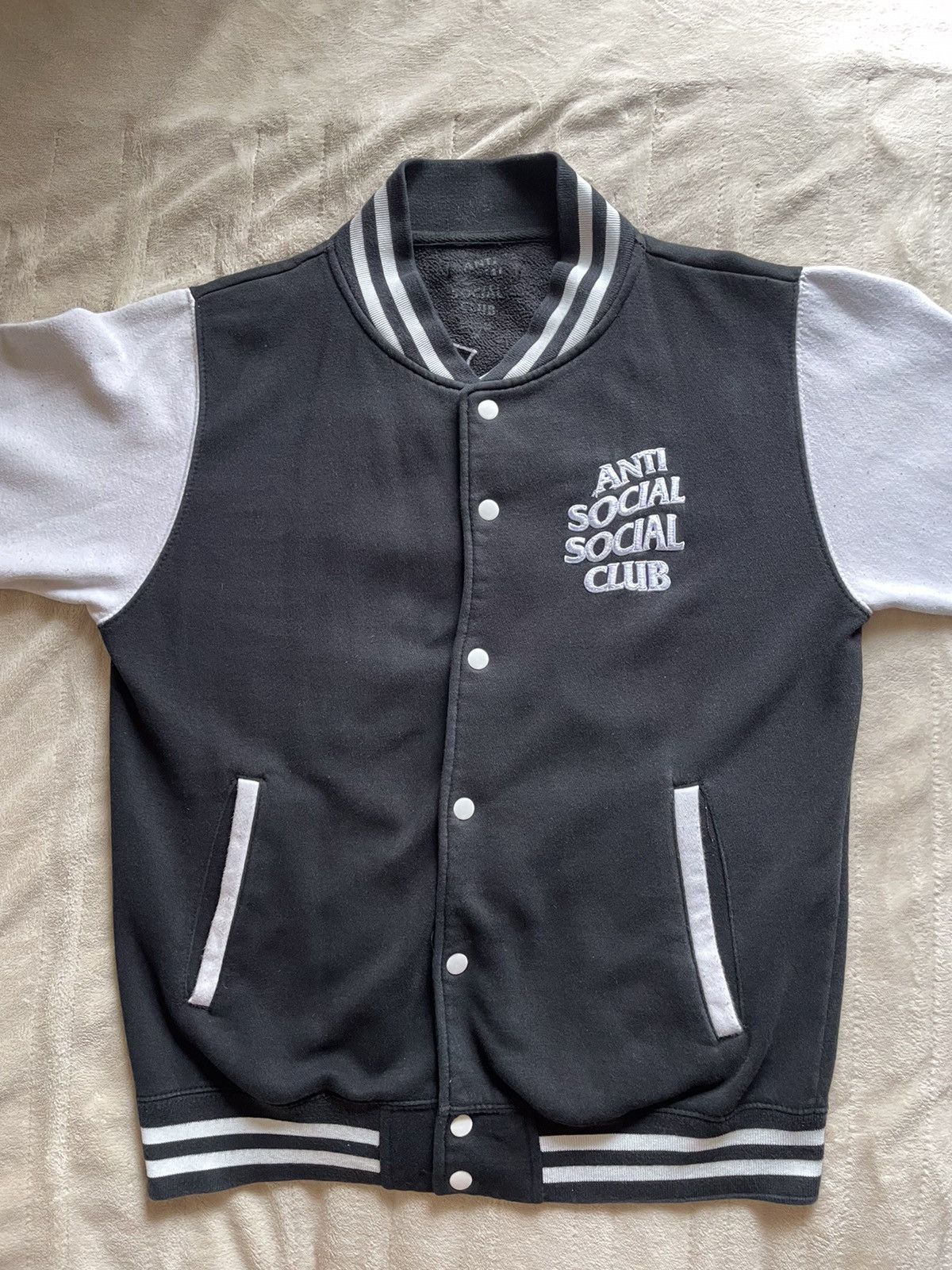Anti Social Social Club Antisocial Social Club Dropout Letterman Jacket Size US M / EU 48-50 / 2 - 17 Thumbnail