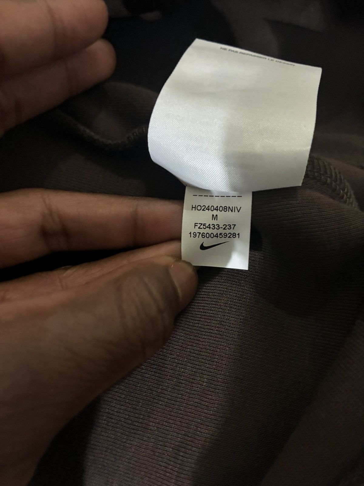 Nike Brown Nike tech reflective Size US M / EU 48-50 / 2 - 9 Thumbnail