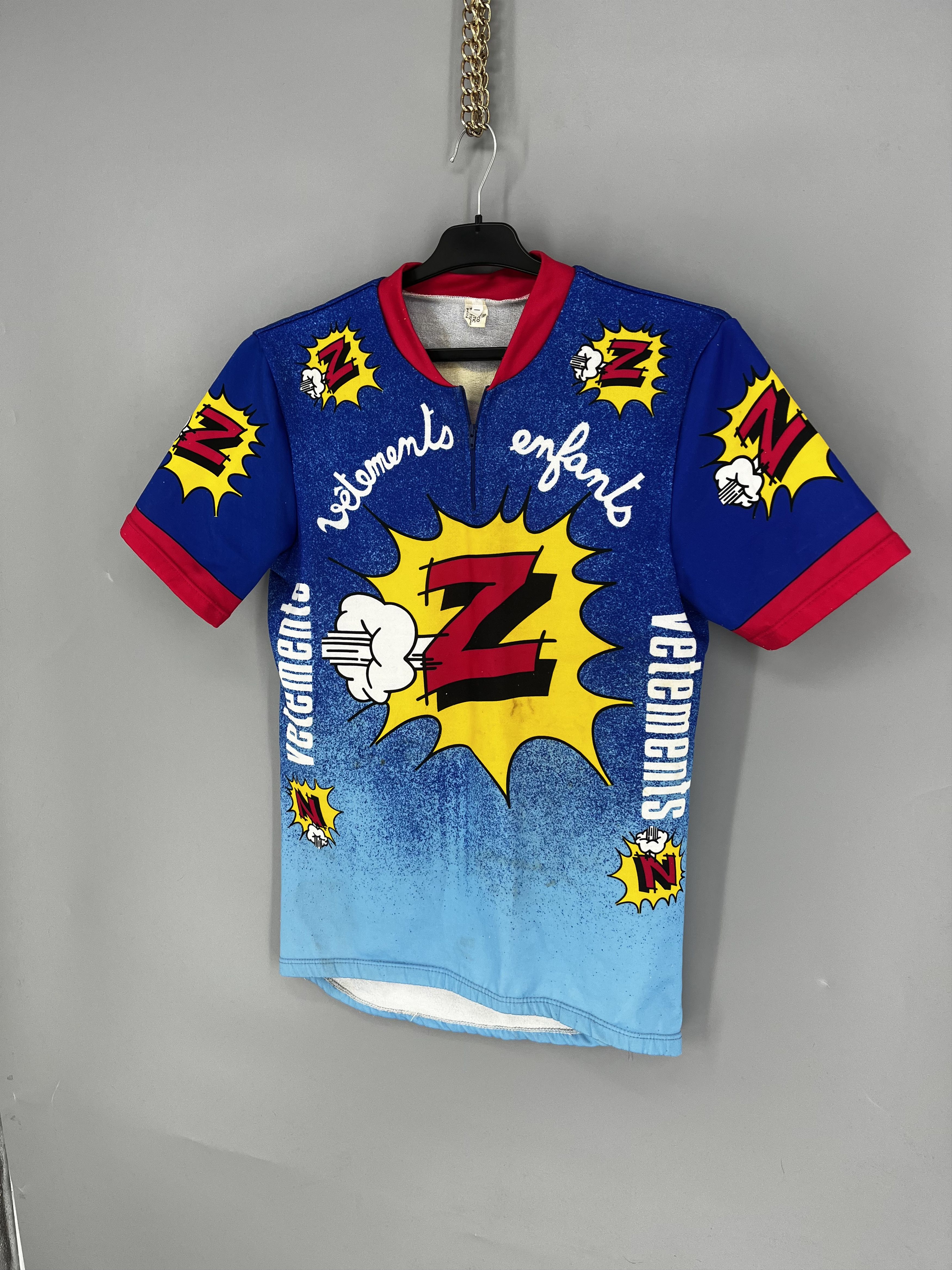 Vintage Santini Jersey Clothing Model Team Pro Tour Cycling Jersey Size US M / EU 48-50 / 2 - 3 Thumbnail