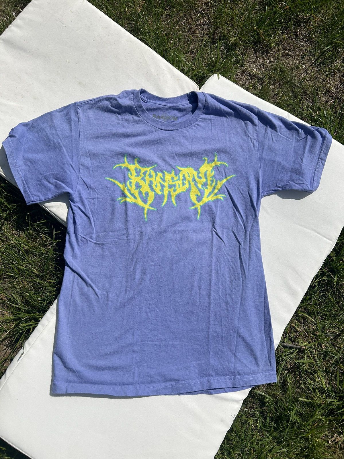 Ransom Clothing Ransom Clothing - Purple Metal Logo T Shirt - Medium Size US M / EU 48-50 / 2 - 1 Thumbnail