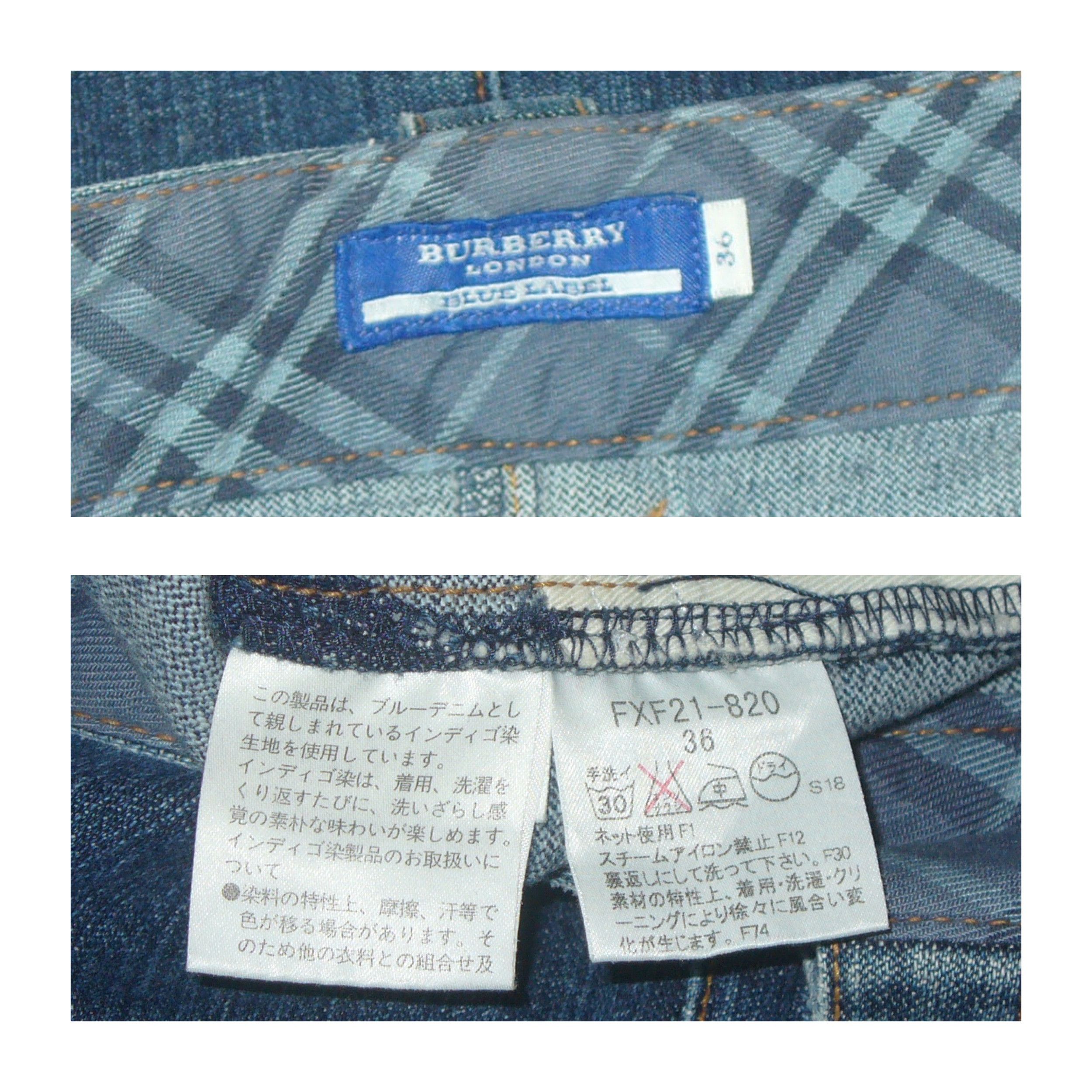 Burberry Burberry Blue Label denim skirt Size 26" / US 2 / IT 38 - 5 Thumbnail
