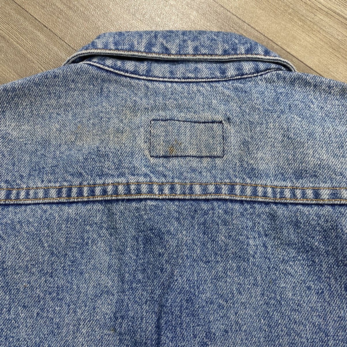 Levi's Vintage Clothing 1990s Vintage Levis 70651-0271 Orange Tab Denim Jacket Size US L / EU 52-54 / 3 - 12 Thumbnail