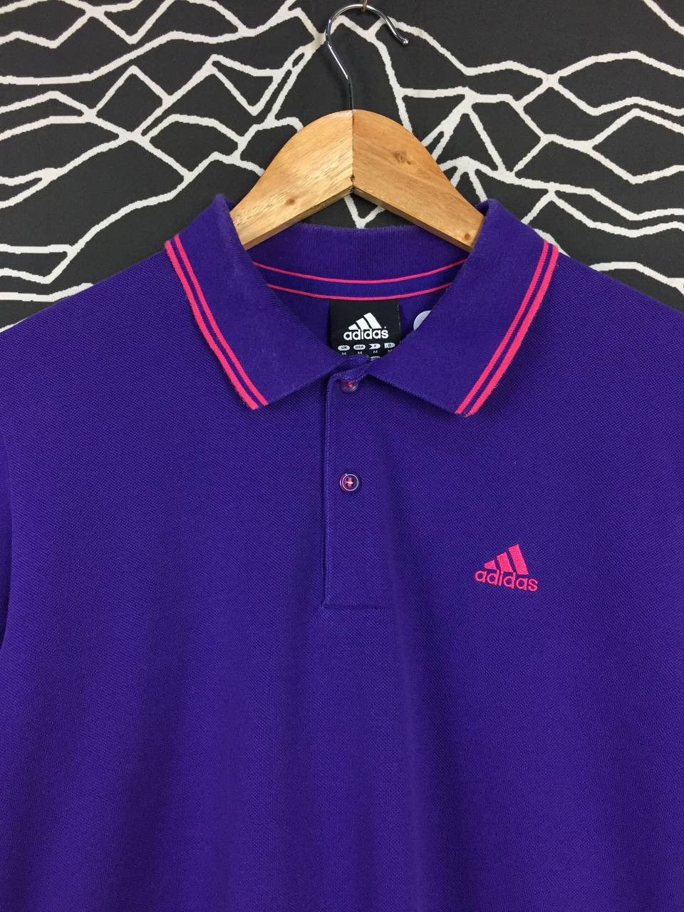 Adidas × Vintage Adidas Clima365 Performance Essentials Climalite Polo Tee Size US M / EU 48-50 / 2 - 3 Thumbnail