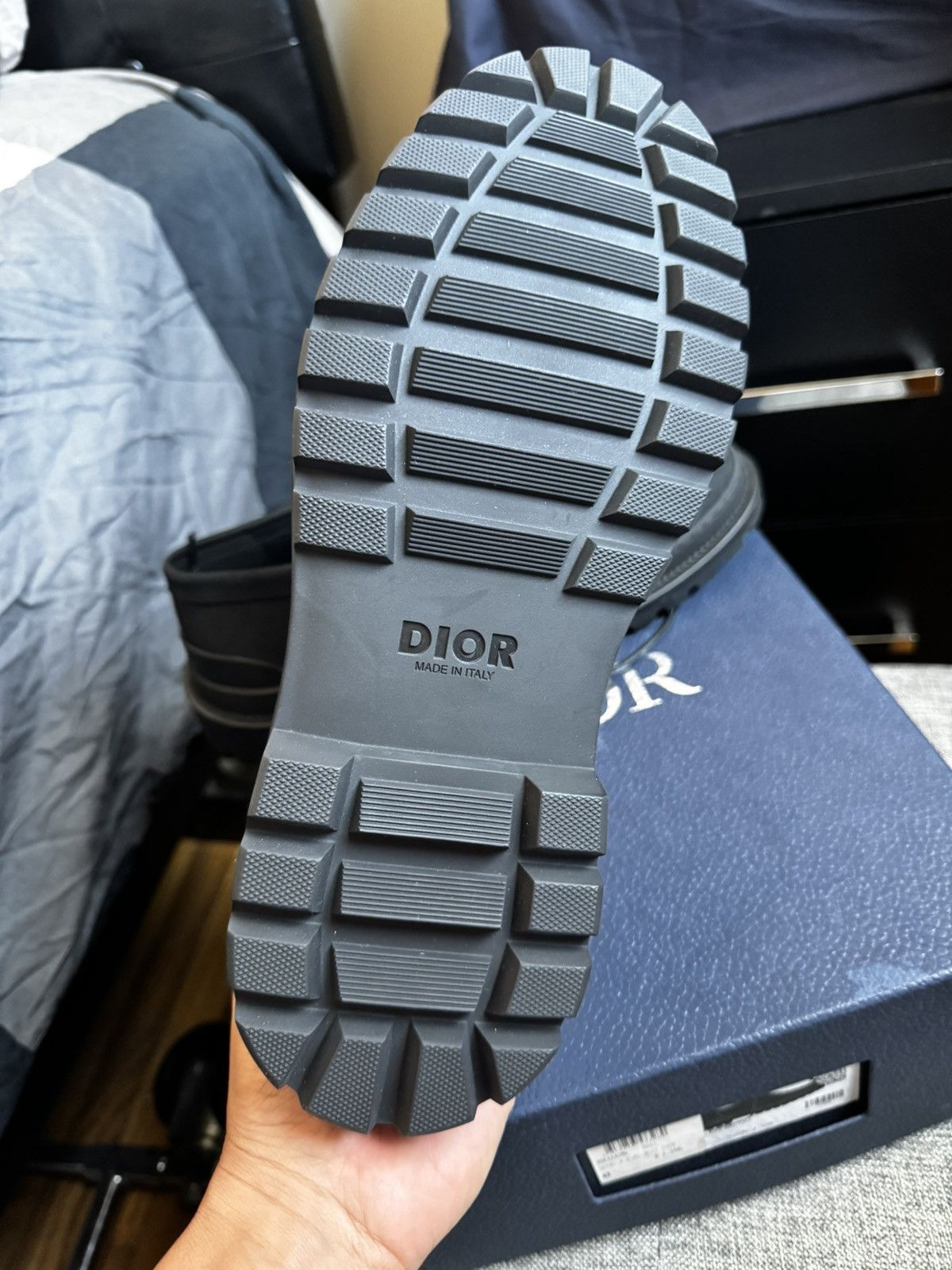 Dior × Kim Jones 3DE334ZMO DERBY M-EXPL BOAT SHOE | Grailed