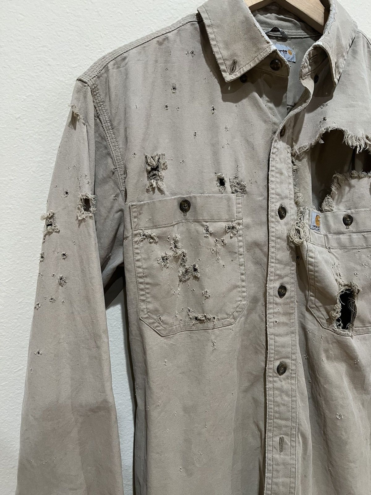 Carhartt Carhartt thrashed button up Size US M / EU 48-50 / 2 - 3 Thumbnail