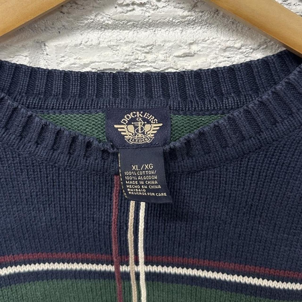Dockers Vintage Dockers 100% Cotton Argyle Plaid Sweater XL Size US XL / EU 56 / 4 - 4 Thumbnail