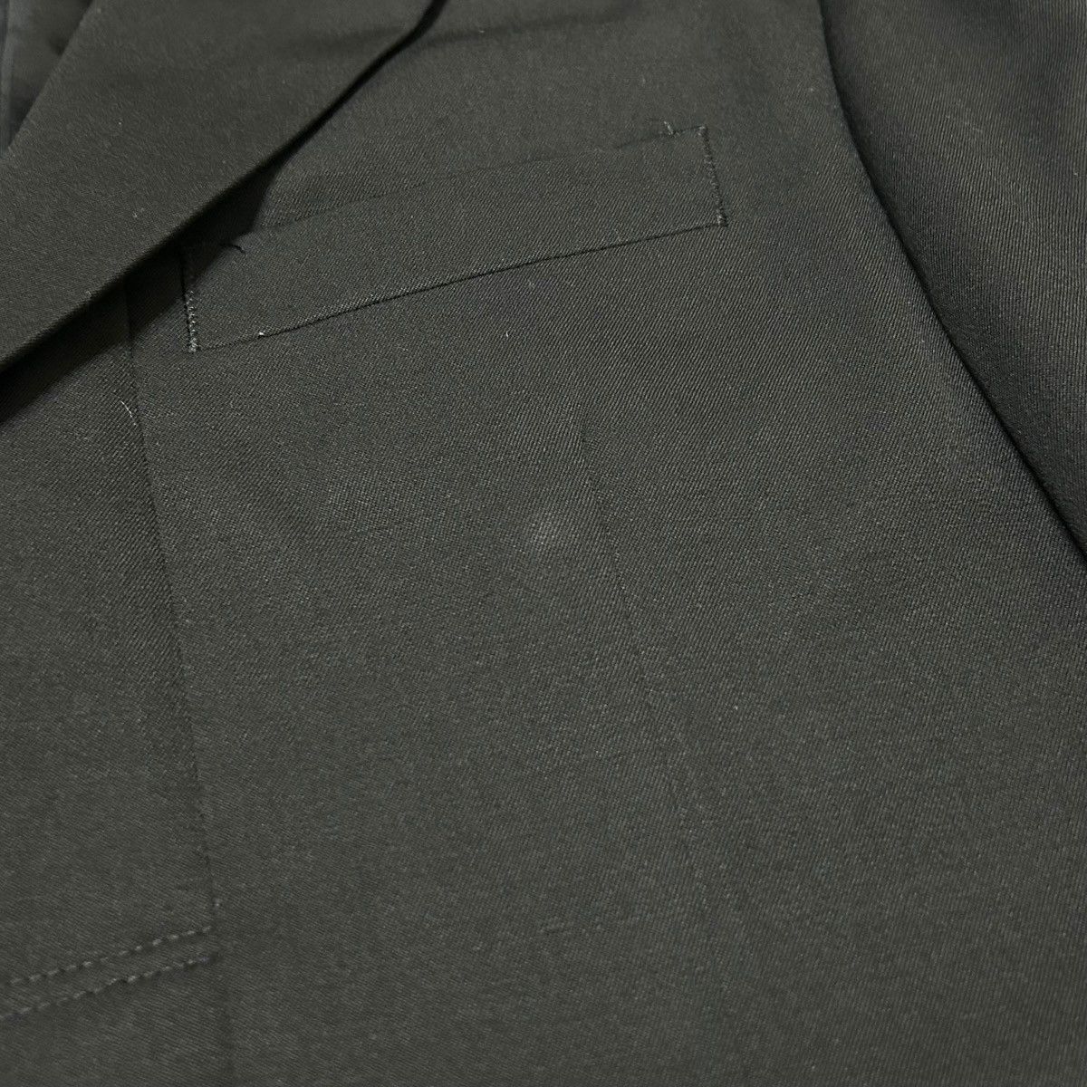 Issey Miyake 713 ISSEY MIYAKE MEN set up suit Black S wool cupro Size 40R - 8 Thumbnail