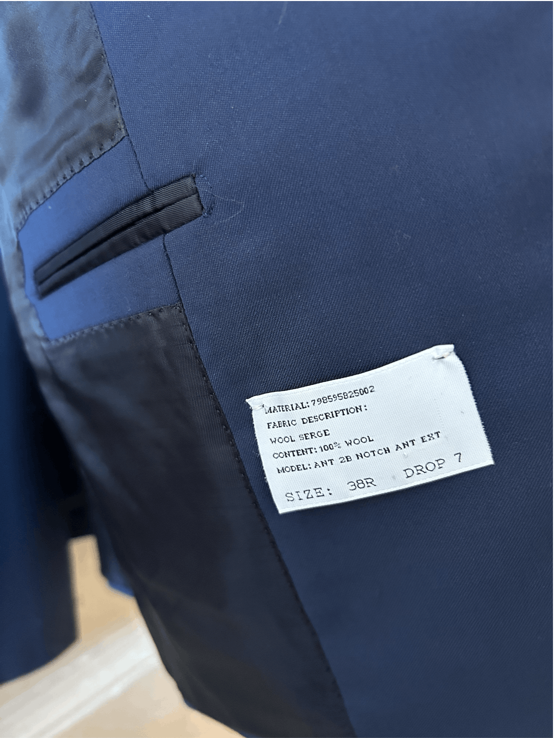 Ralph Lauren Purple Label Ralph Lauren Purple Cobalt Blue Anthony Suit Size 38 Size 38R - 3 Thumbnail