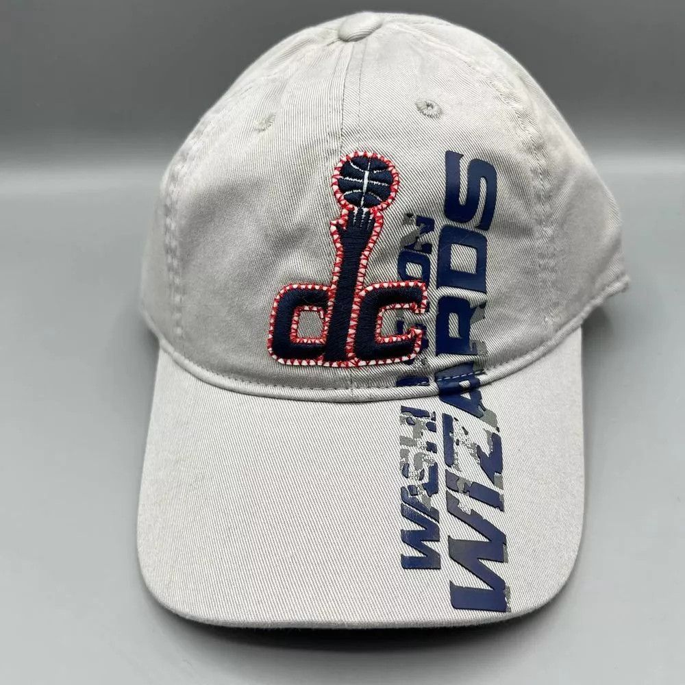Adidas Washington Wizards Hat Men M-L Adidas Stretch Fitted Cap Size ONE SIZE - 1 Thumbnail