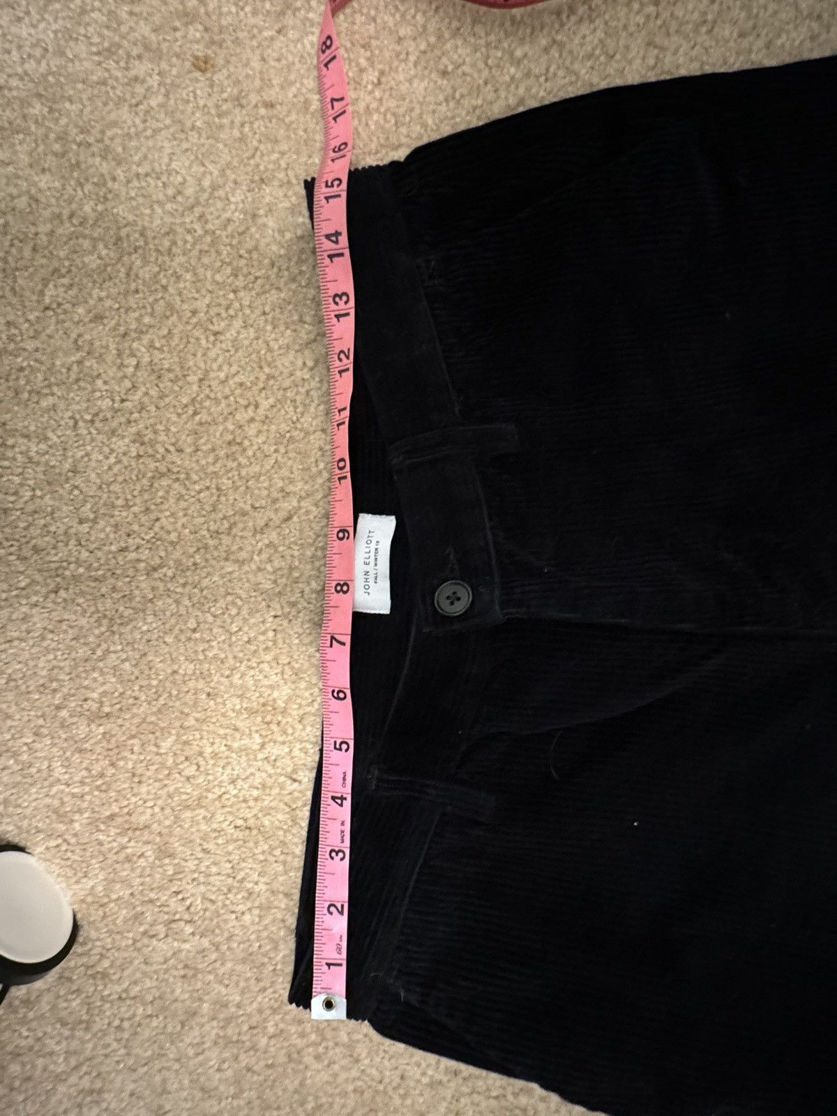 John Elliott Beautifully soft corduroy black pants from John Elliott Size US 30 / EU 46 - 2 Thumbnail