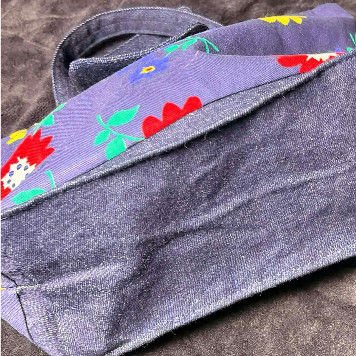 Other Blue Denim Floral Craft & Create Bag Size ONE SIZE - 7 Thumbnail