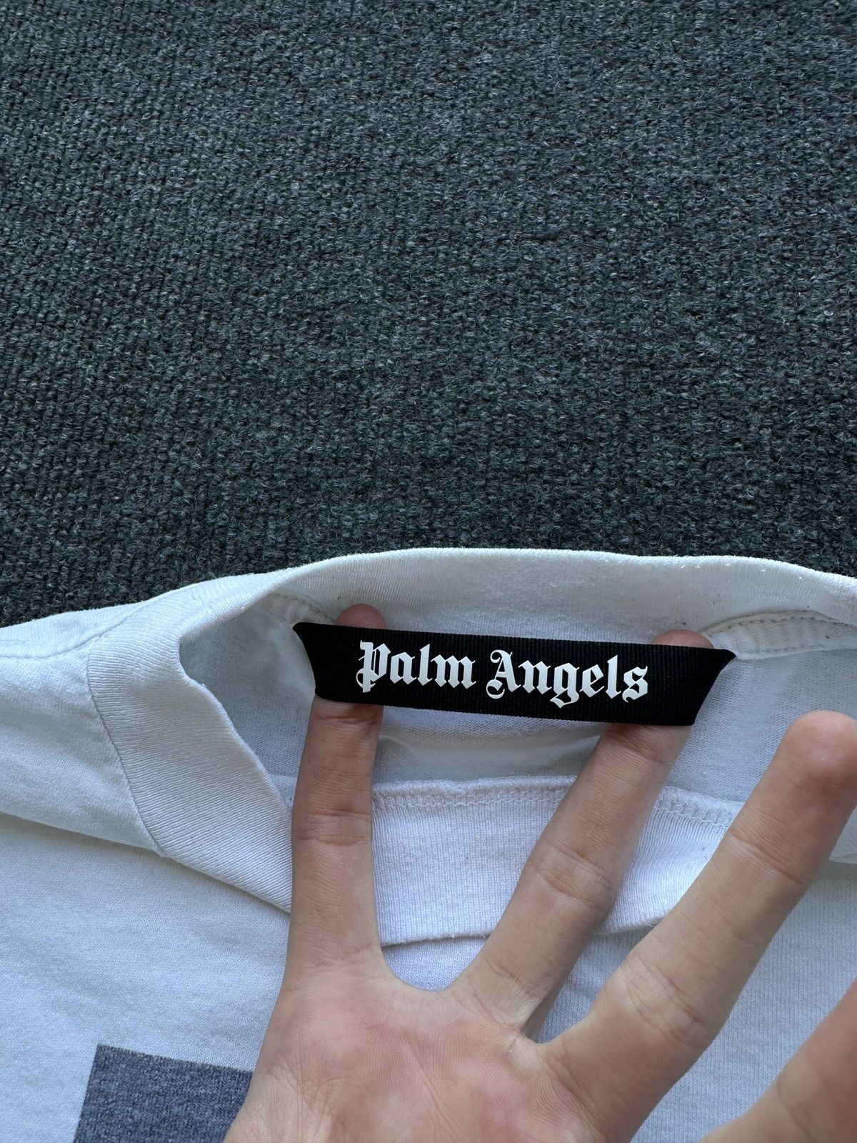 Palm Angels GRAIL🚨Palm Angels PALM STREET BIG LOGO T -Shirt y2k Size US S / EU 44-46 / 1 - 7 Thumbnail