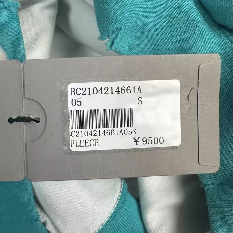 Balenciaga Balenciaga Letter print ripped hooded sweatshirt, sky blue Size US S / EU 44-46 / 1 - 4 Thumbnail