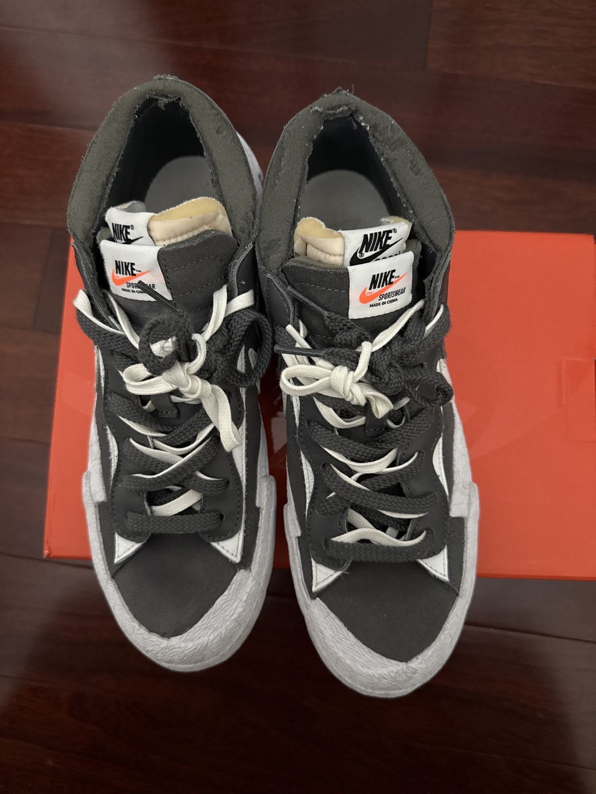 Nike × Sacai Nike x Sacai Blazer Low Size US 10.5 / EU 43-44 - 3 Thumbnail