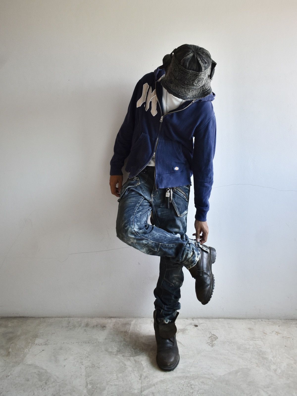 PPFM PPFM Multi Pocket Curve Denim Pants Size US 32 / EU 48 - 13 Thumbnail