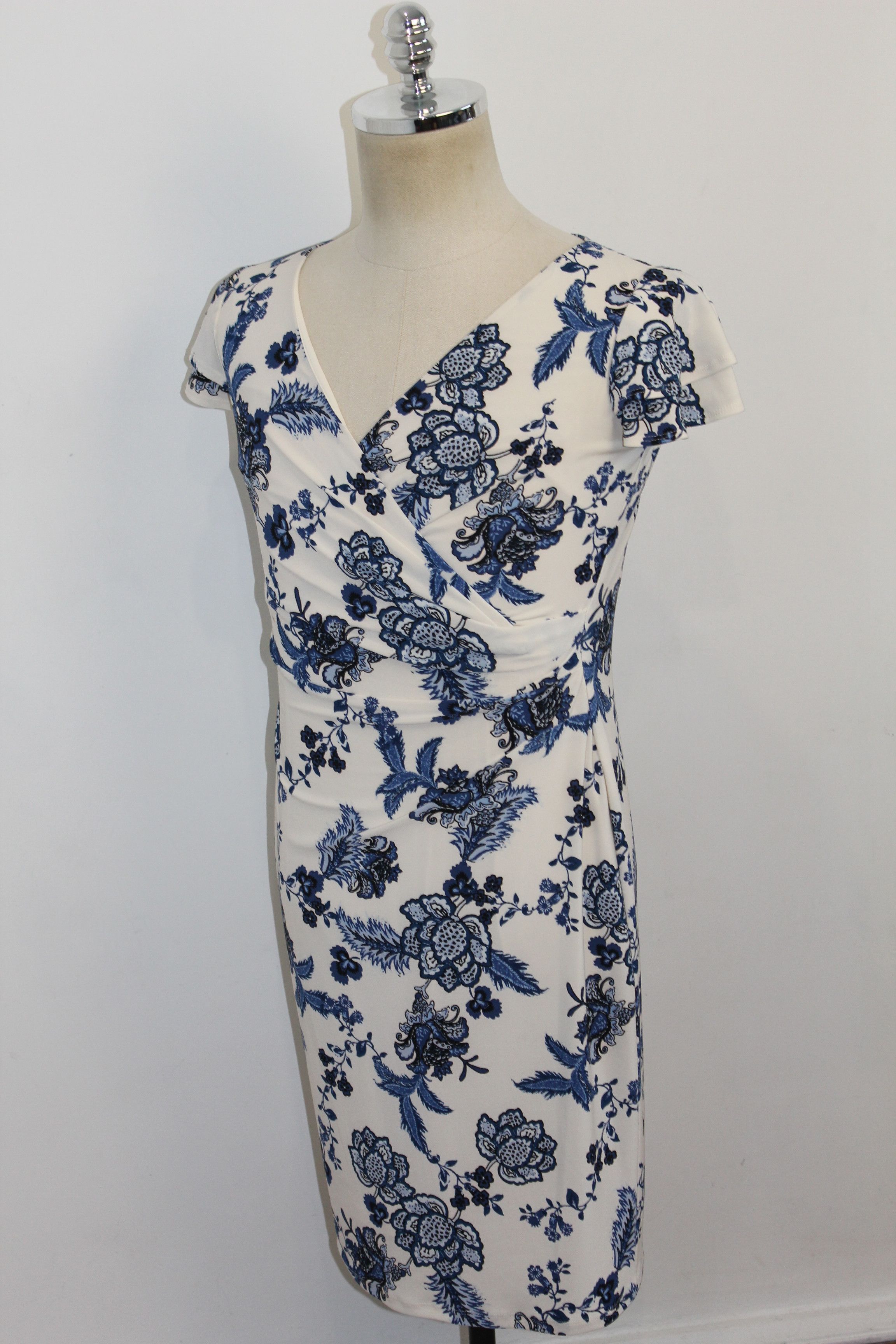 Polo Ralph Lauren Womens Lauren Ralph Lauren Floral Print Dress Size M / US 6-8 / IT 42-44 - 4 Thumbnail