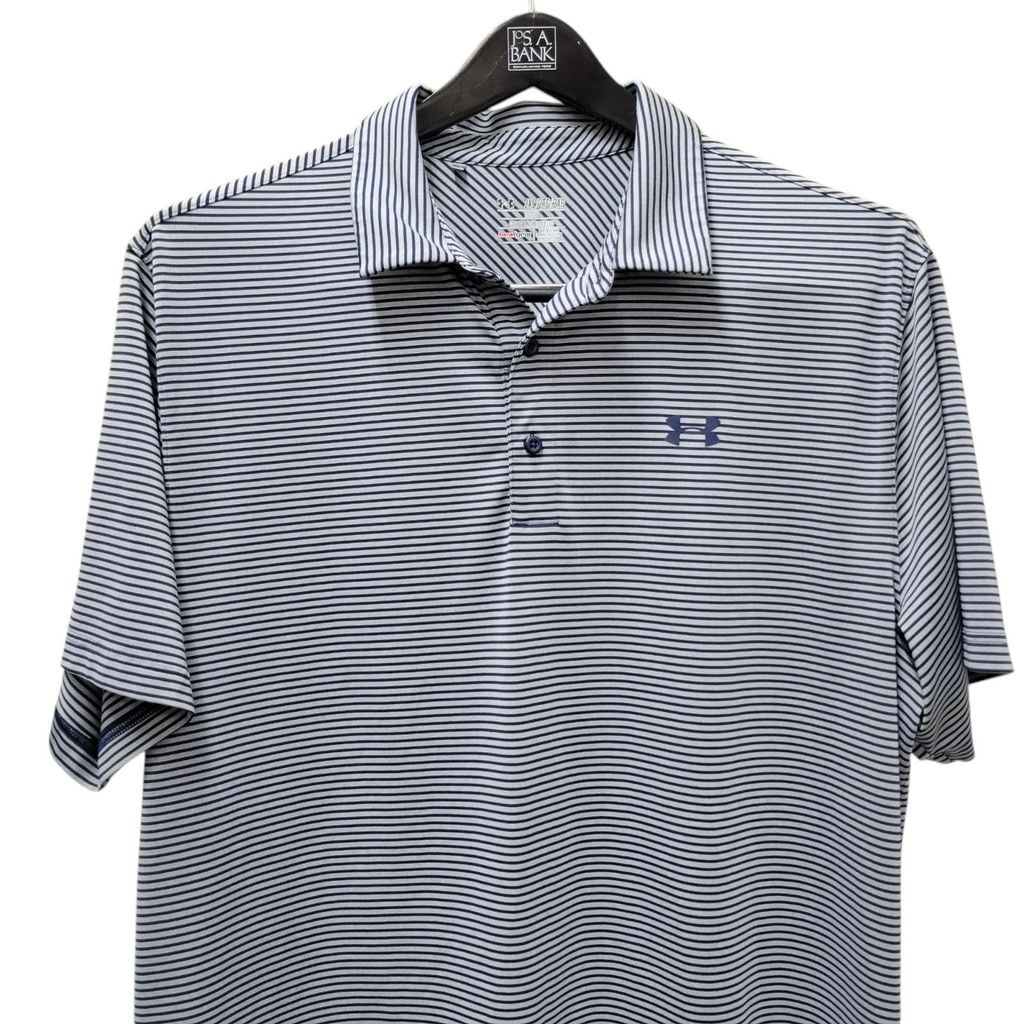 Under Armour Under Armour Stripes Polo Shirt Size XXL Men Excellent Cond Size US XXL / EU 58 / 5 - 5 Thumbnail