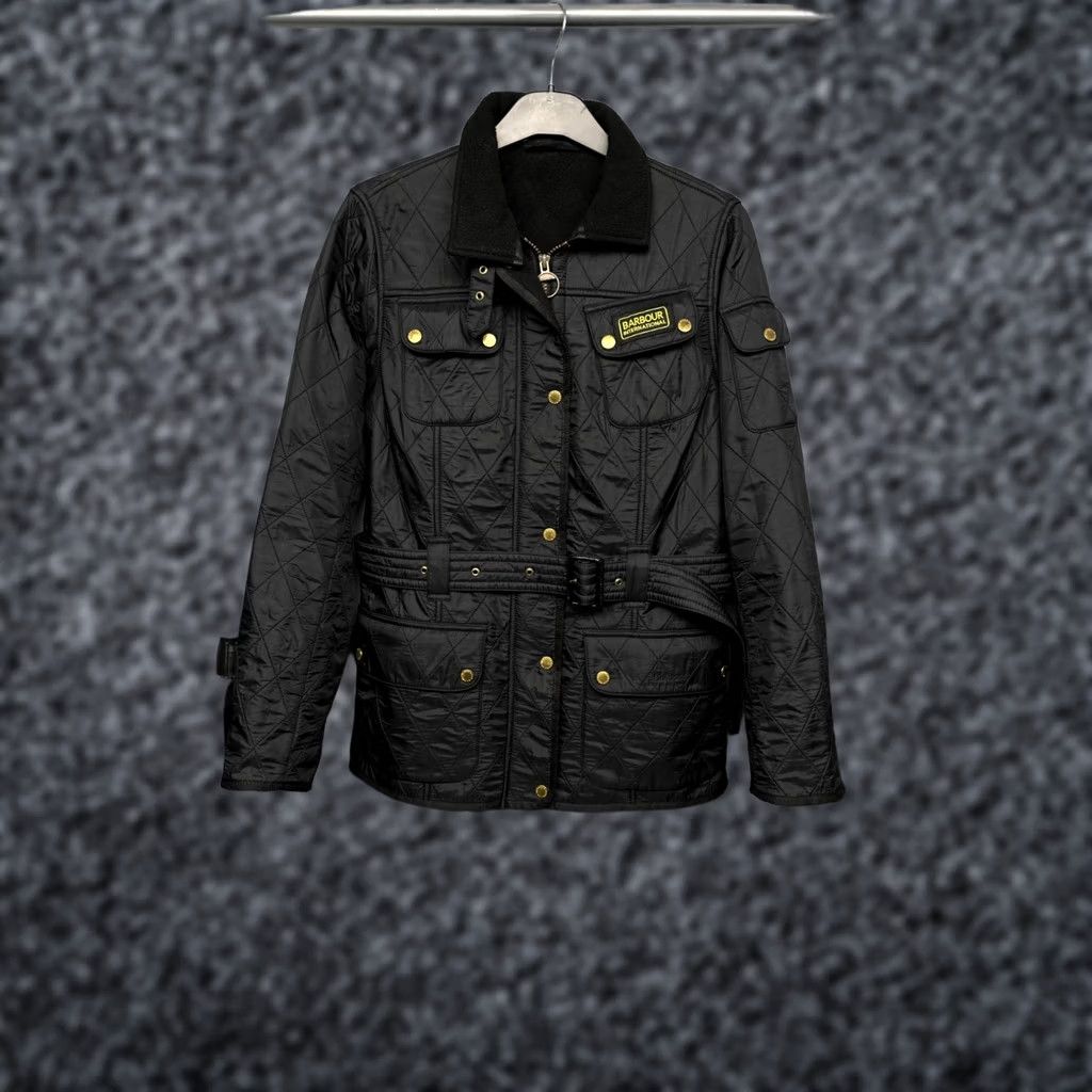 Barbour Barbour International Polarquilt Quilted Jacket Barbour Women M Black Quilted Size M / US 6-8 / IT 42-44 - 1 Thumbnail