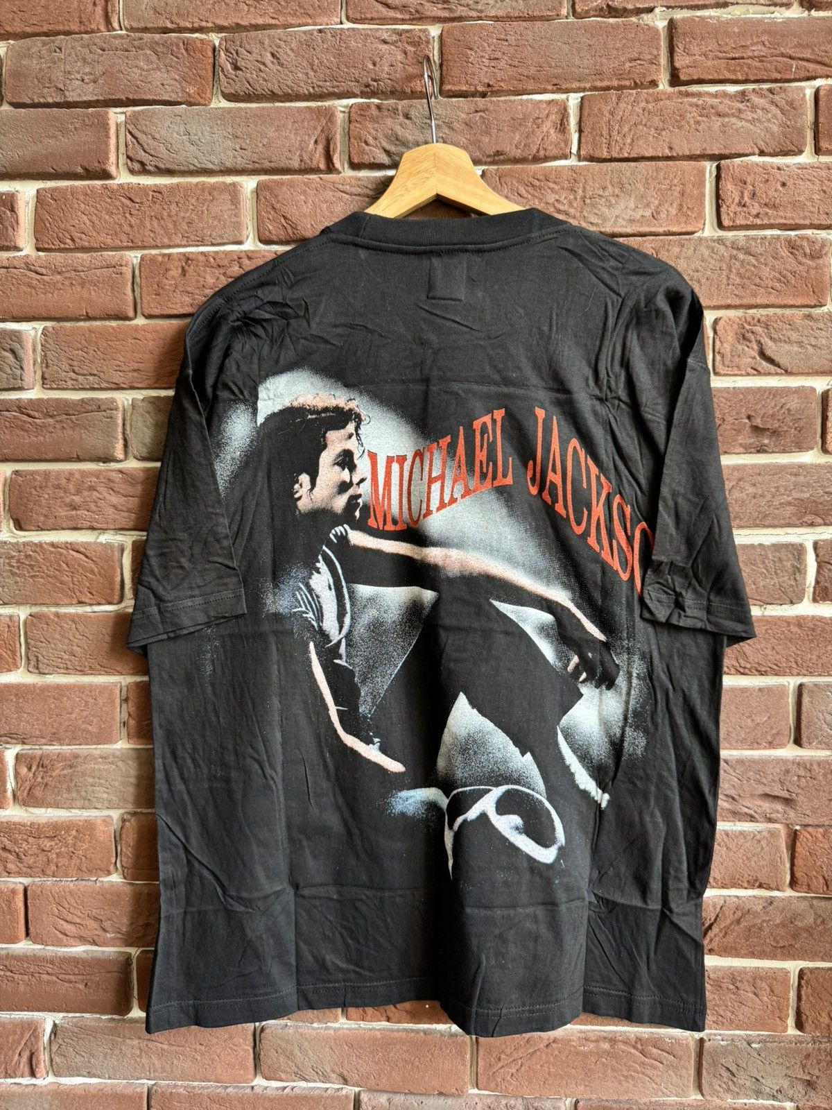 Band Tees Vintage 90s Michael Jackson Double Sided Pop Music Band Tee Size US L / EU 52-54 / 3 - 2 Thumbnail