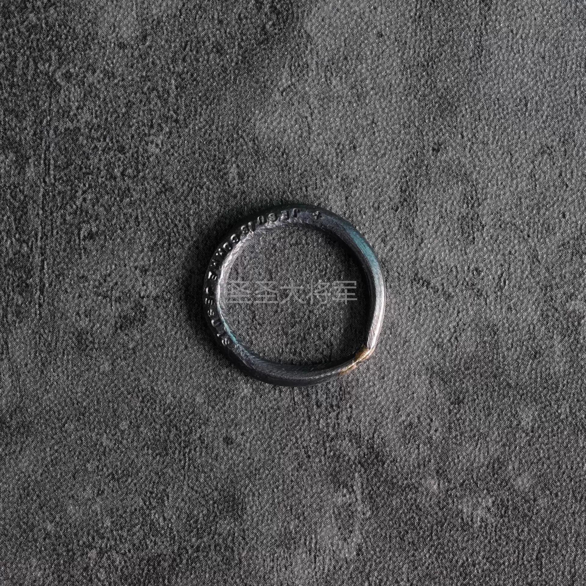 DETAJ Detaj Aged 18K GP Sterling Silver R Je Suis Comme Je Suis Size ONE SIZE - 6 Thumbnail