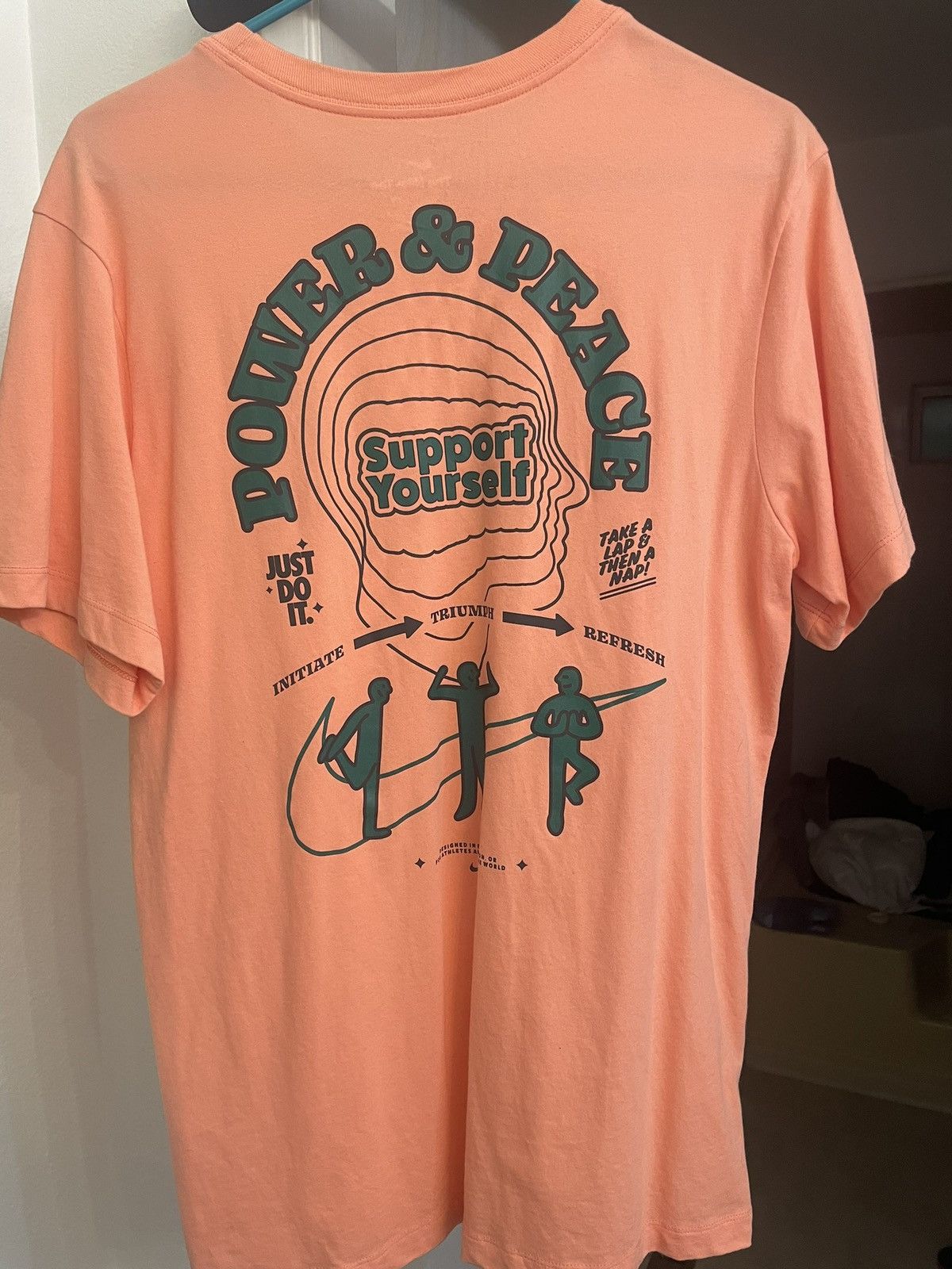 Nike × Vintage Vintage Nike Tee Size US M / EU 48-50 / 2 - 2 Thumbnail