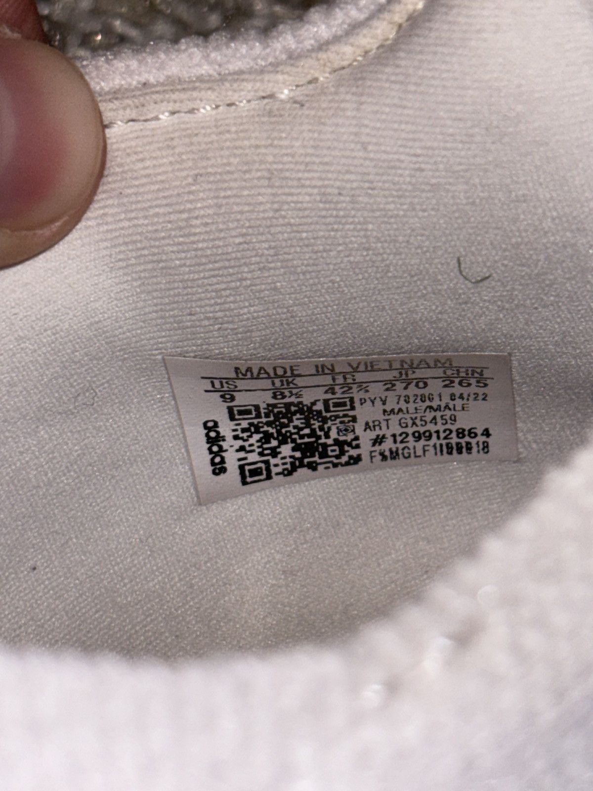 Adidas Adidas White Ultraboost Size US 9 / EU 42 - 2 Thumbnail