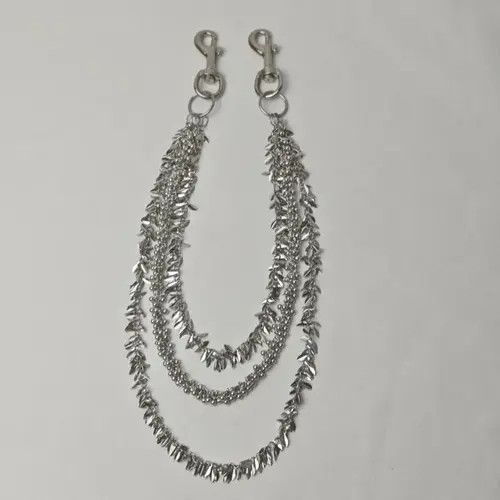VIBE Copper Leaf Round Bead Pants Chain Size ONE SIZE - 2 Thumbnail