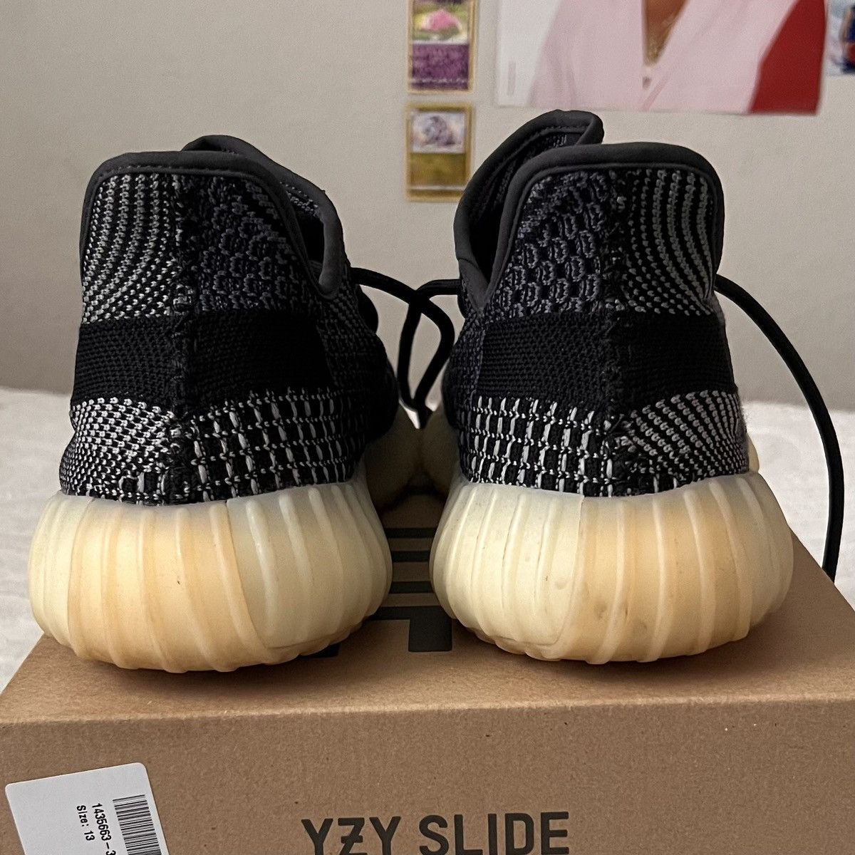 Adidas × Yeezy Yeezy Boost 350 V2 ‘Carbon’ Size US 11.5 / EU 44-45 - 5 Thumbnail