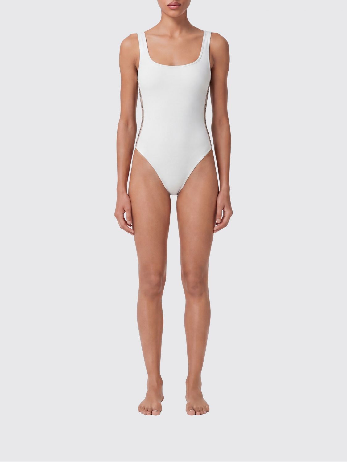 Burberry Burberry Swimsuit Woman White Size S / US 4 / IT 40 - 1 Thumbnail