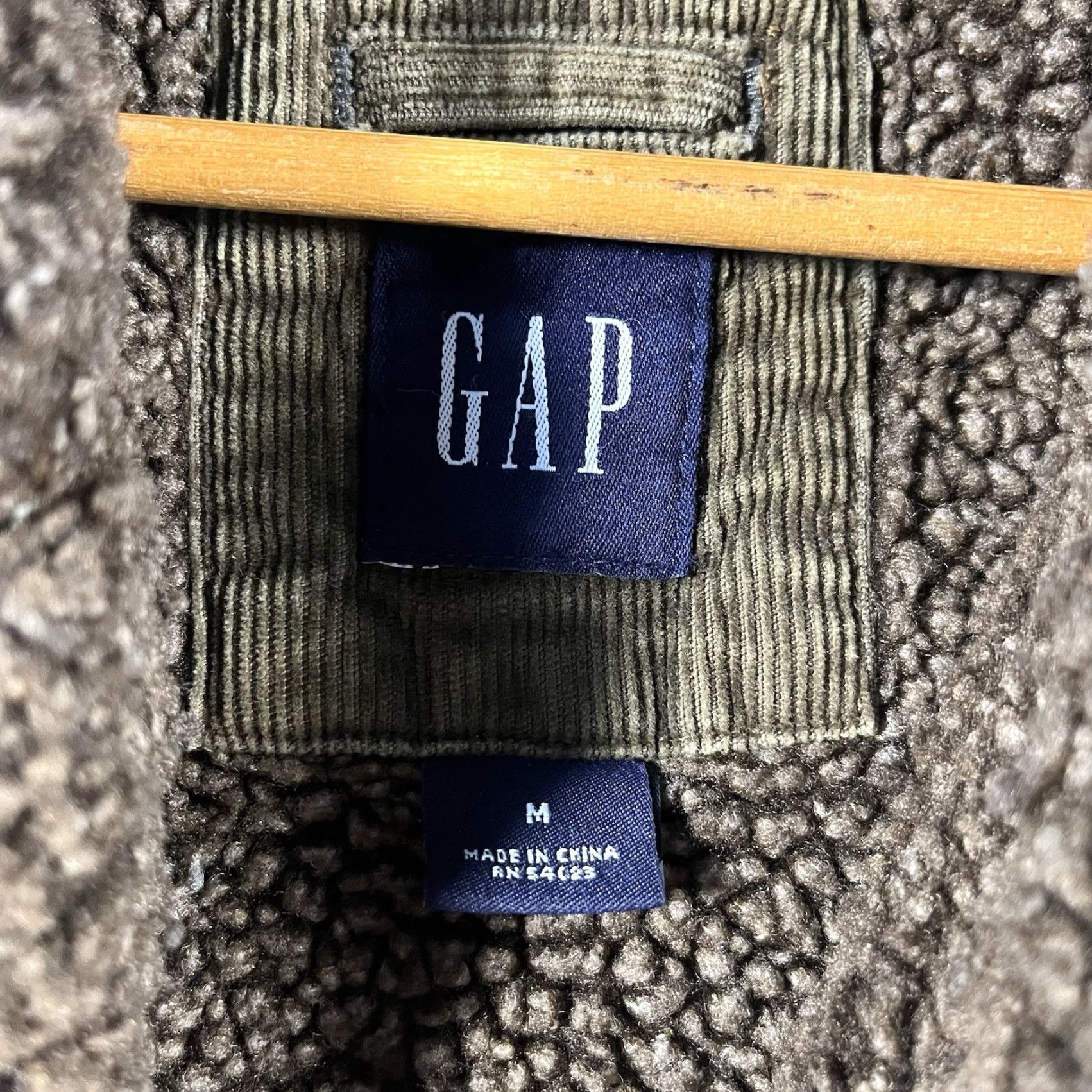 Gap VINTAGE Gap Jacket Mens Medium Corduroy Sherpa Trucker Coat Pockets Workwear 90s Size US M / EU 48-50 / 2 - 6 Thumbnail
