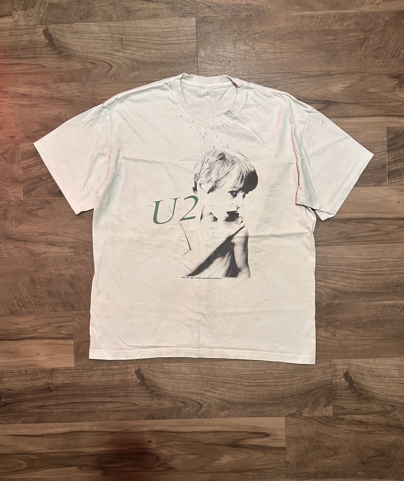 トップス Nettspend Invert Tour Vlone T-Shirt Nettspend Invert Tour “Vlone” Tee White + Red + Blue