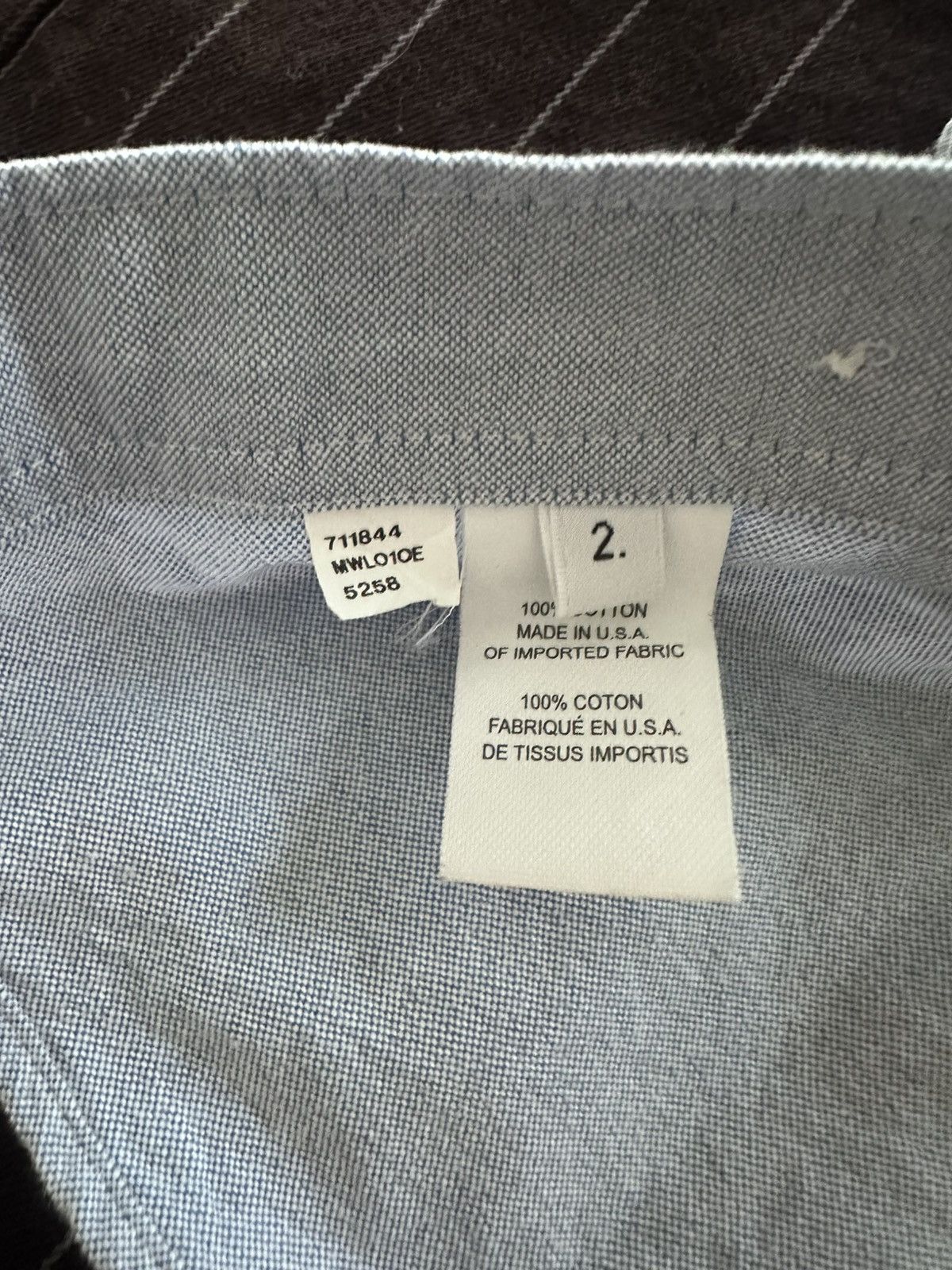 Thom Browne Thom Browne Oxford Classic Fit Size US S / EU 44-46 / 1 - 5 Thumbnail