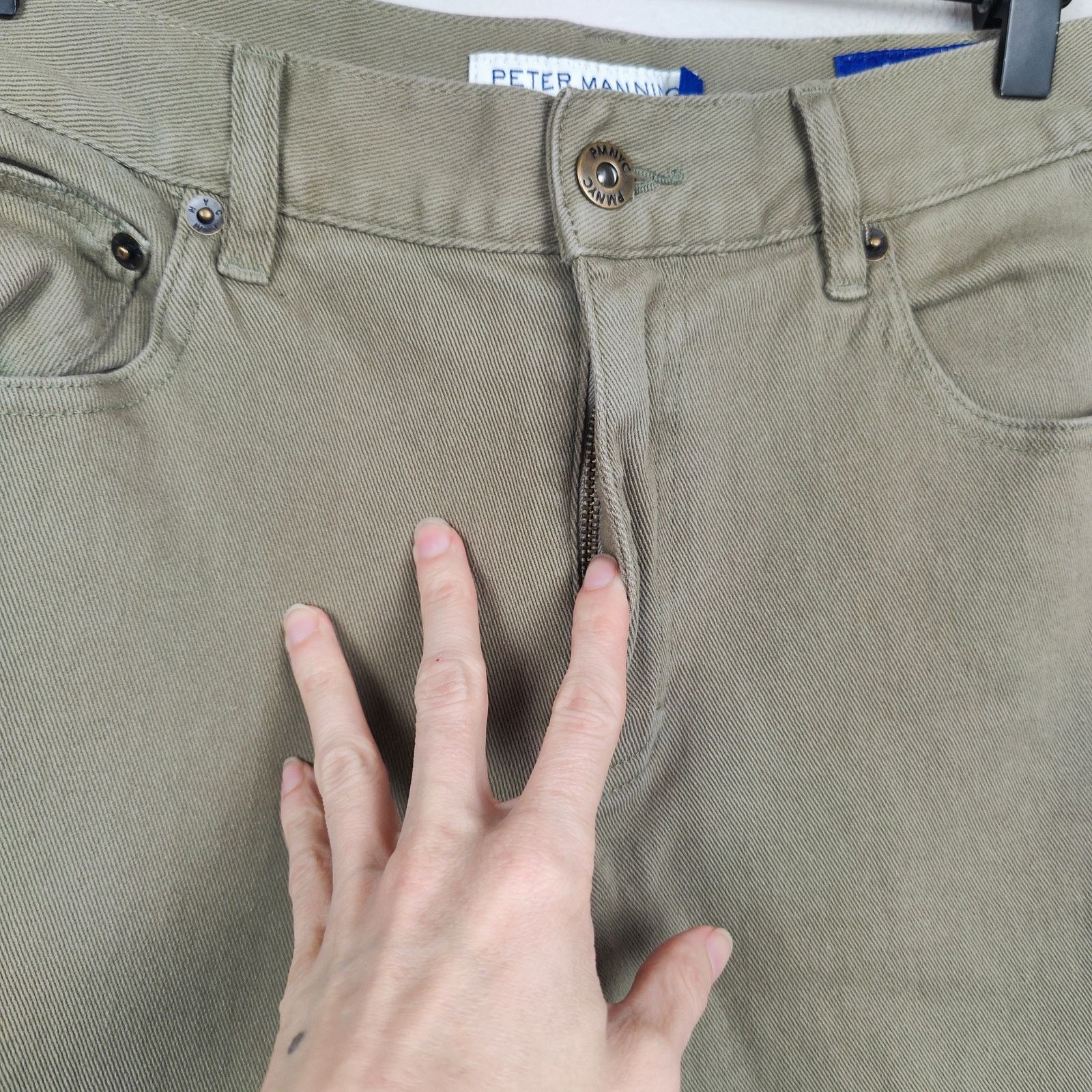 Lululemon Peter Manning Travel Jeans Pants Mens 30x26 Khaki Tan Size US 30 / EU 46 - 3 Thumbnail
