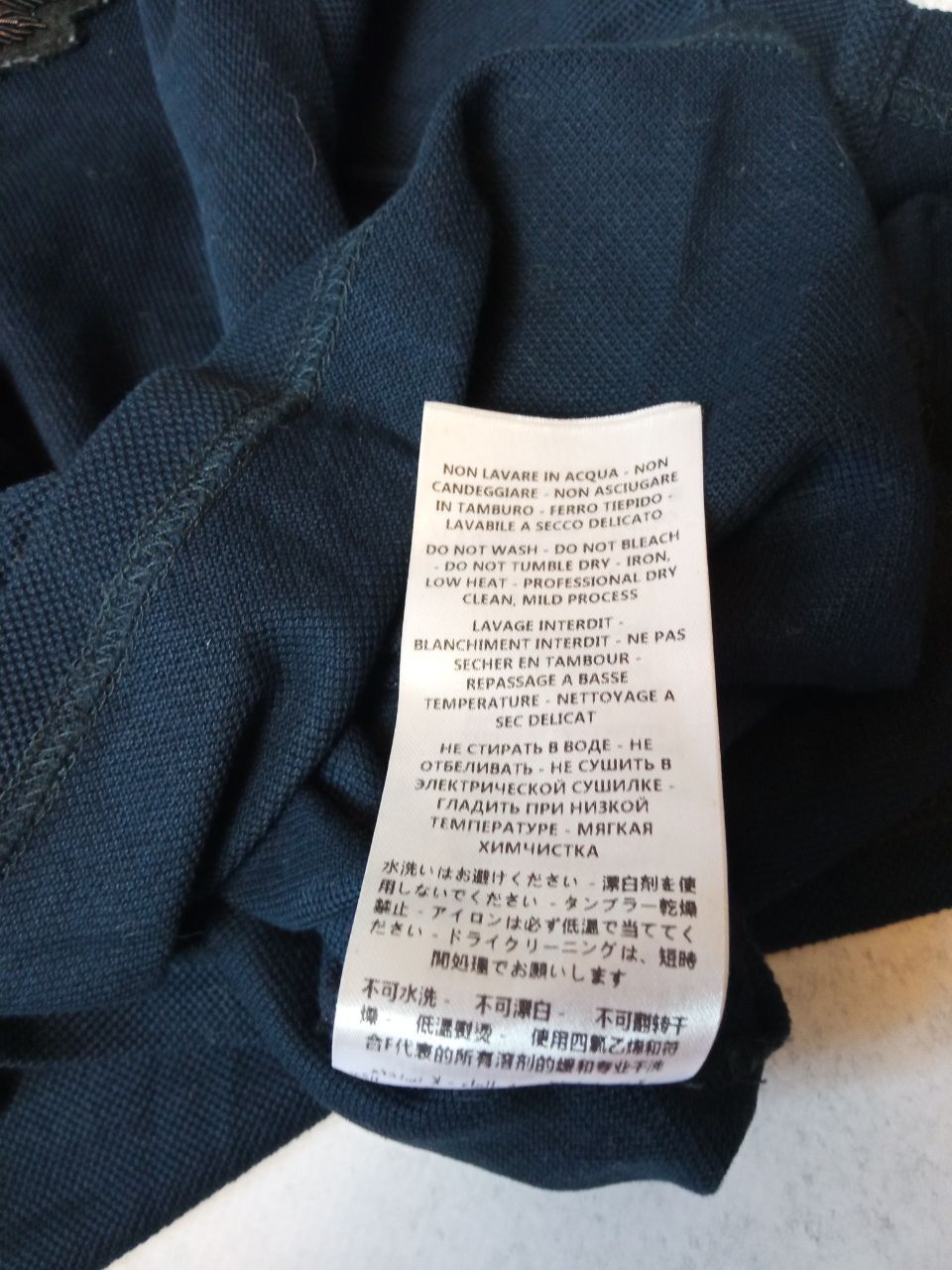 Alexander McQueen Alexander McQueen black luxury polo tee Size US M / EU 48-50 / 2 - 8 Thumbnail