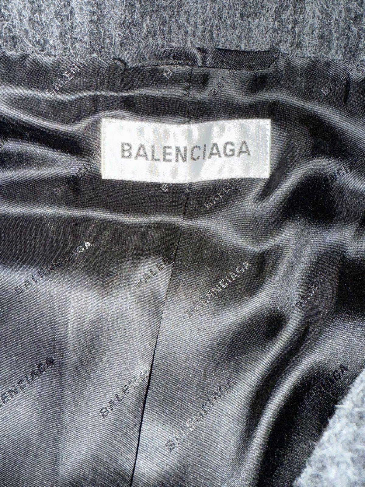 Balenciaga F/W20 Incognito Heavy Car Coat Jacket Size US L / EU 52-54 / 3 - 4 Thumbnail