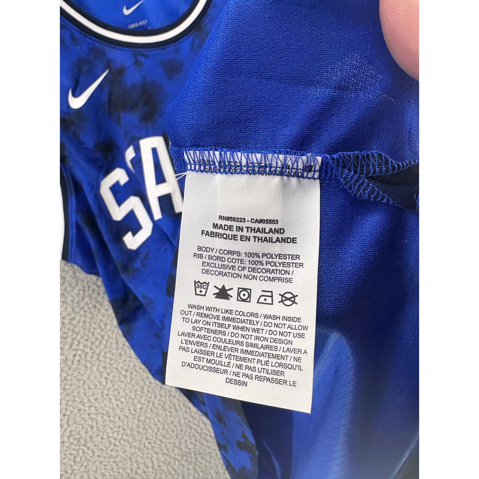 Nike Nike USA States Tank Top Jersey Mens Medium Blue White NEW M Size US M / EU 48-50 / 2 - 5 Thumbnail