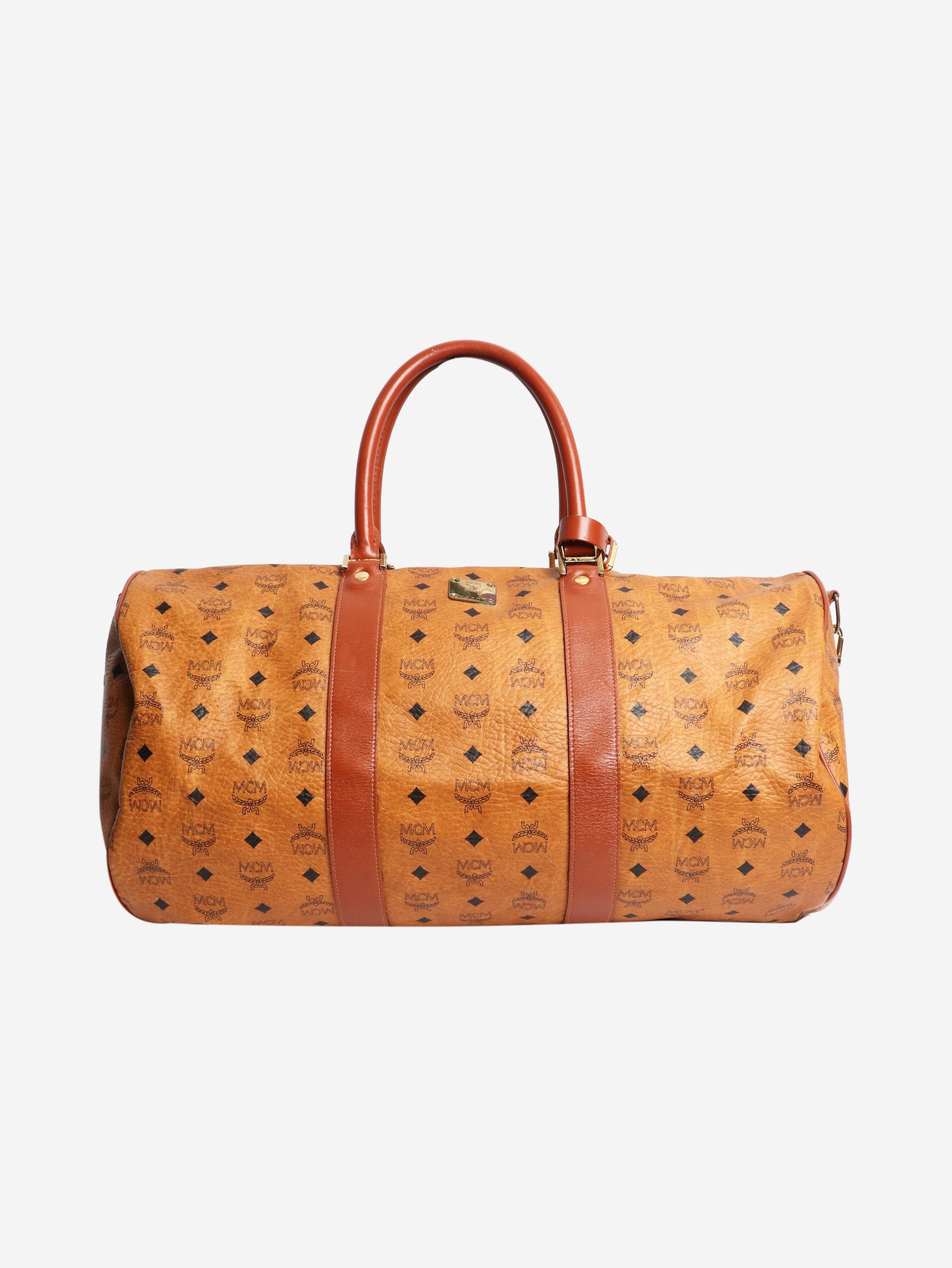 MCM Tan duffle bag Size ONE SIZE - 1 Thumbnail