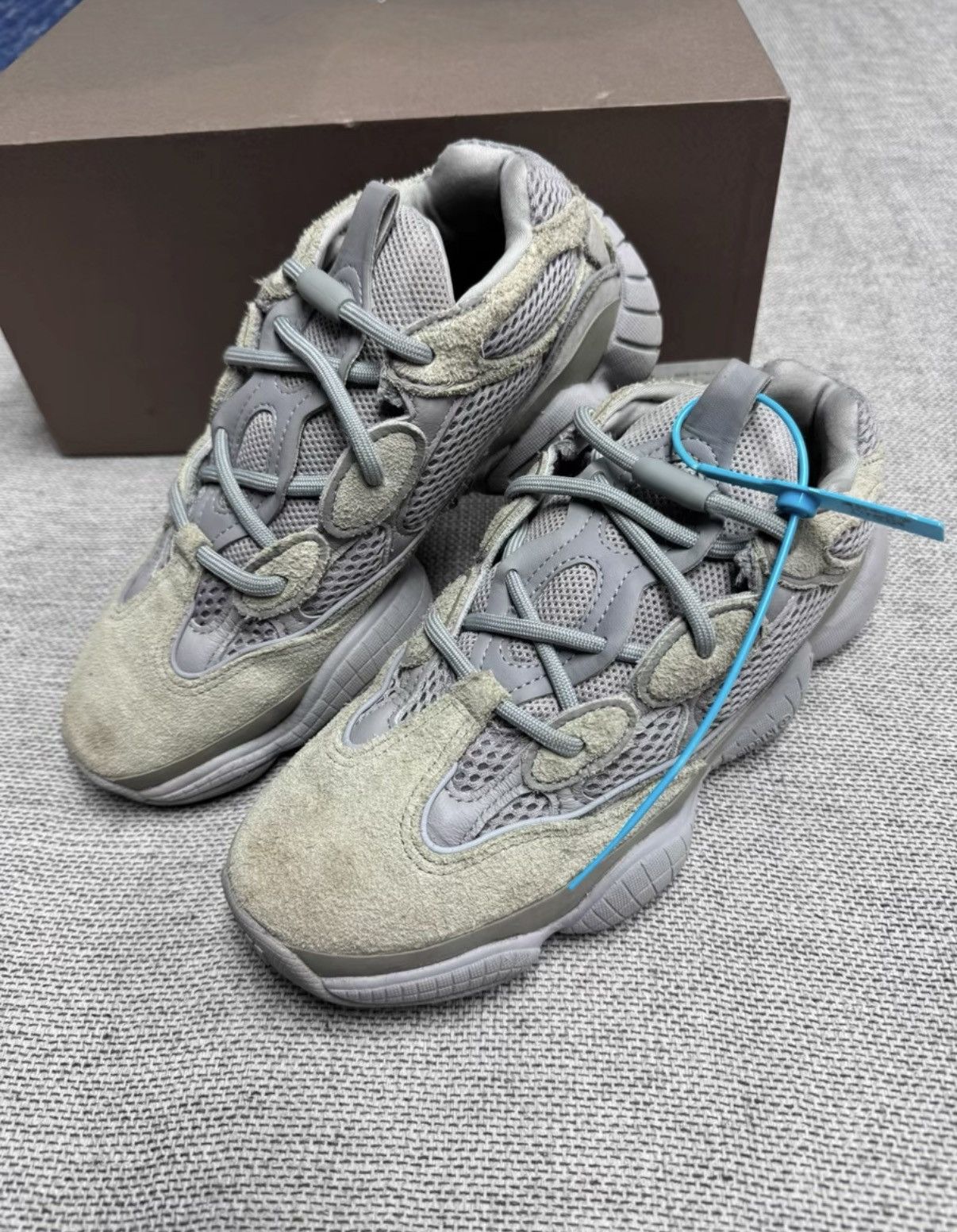 Adidas Adidas Yeezy 500 Stone Salt IE4783 K37 Size US 7.5 / EU 40-41 - 1 Thumbnail