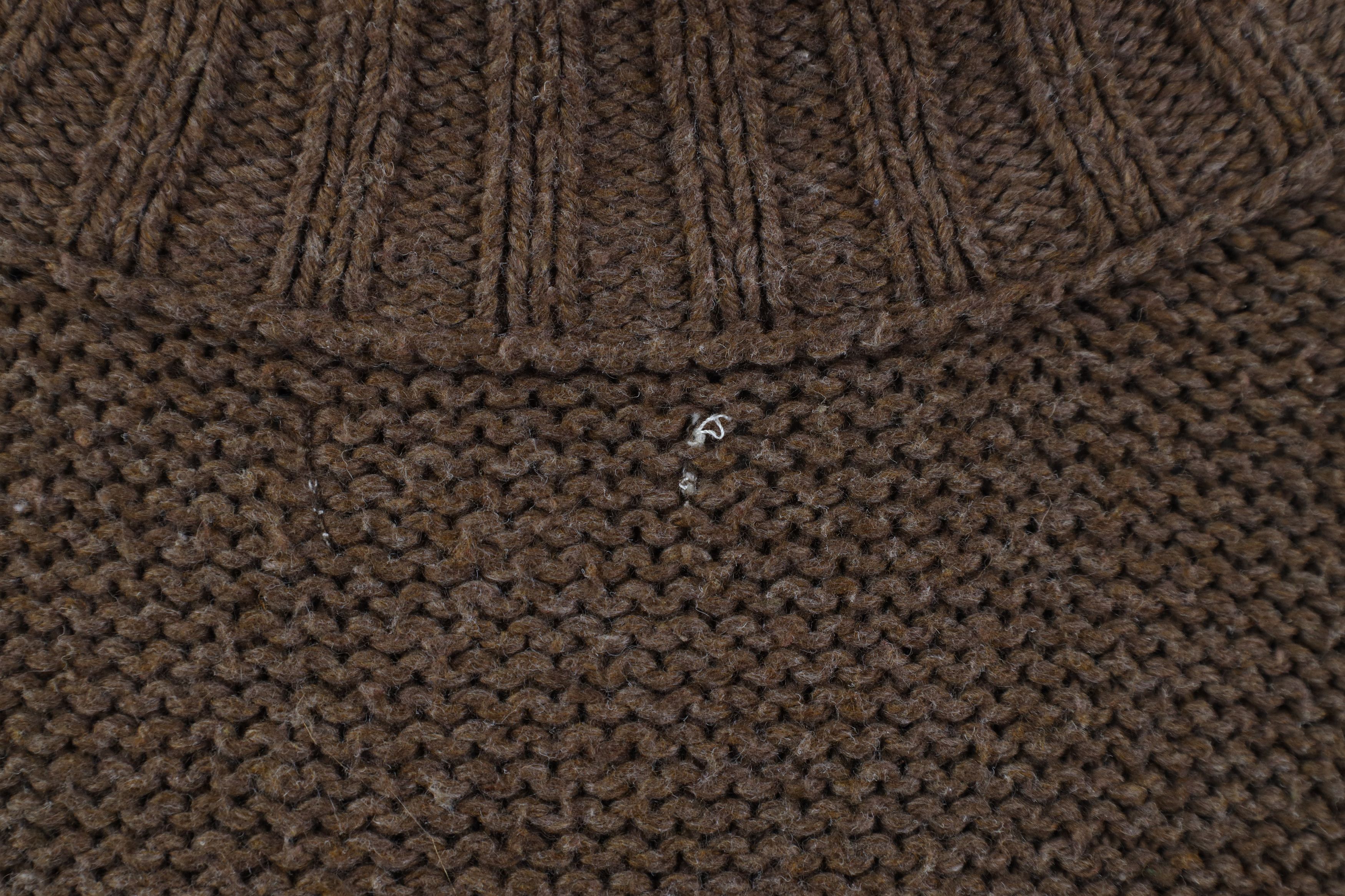 Vintage Vintage 90s Y2K Babydoll Blend Fisherman Cable Knit Sweater Size L / US 10 / IT 46 - 11 Thumbnail